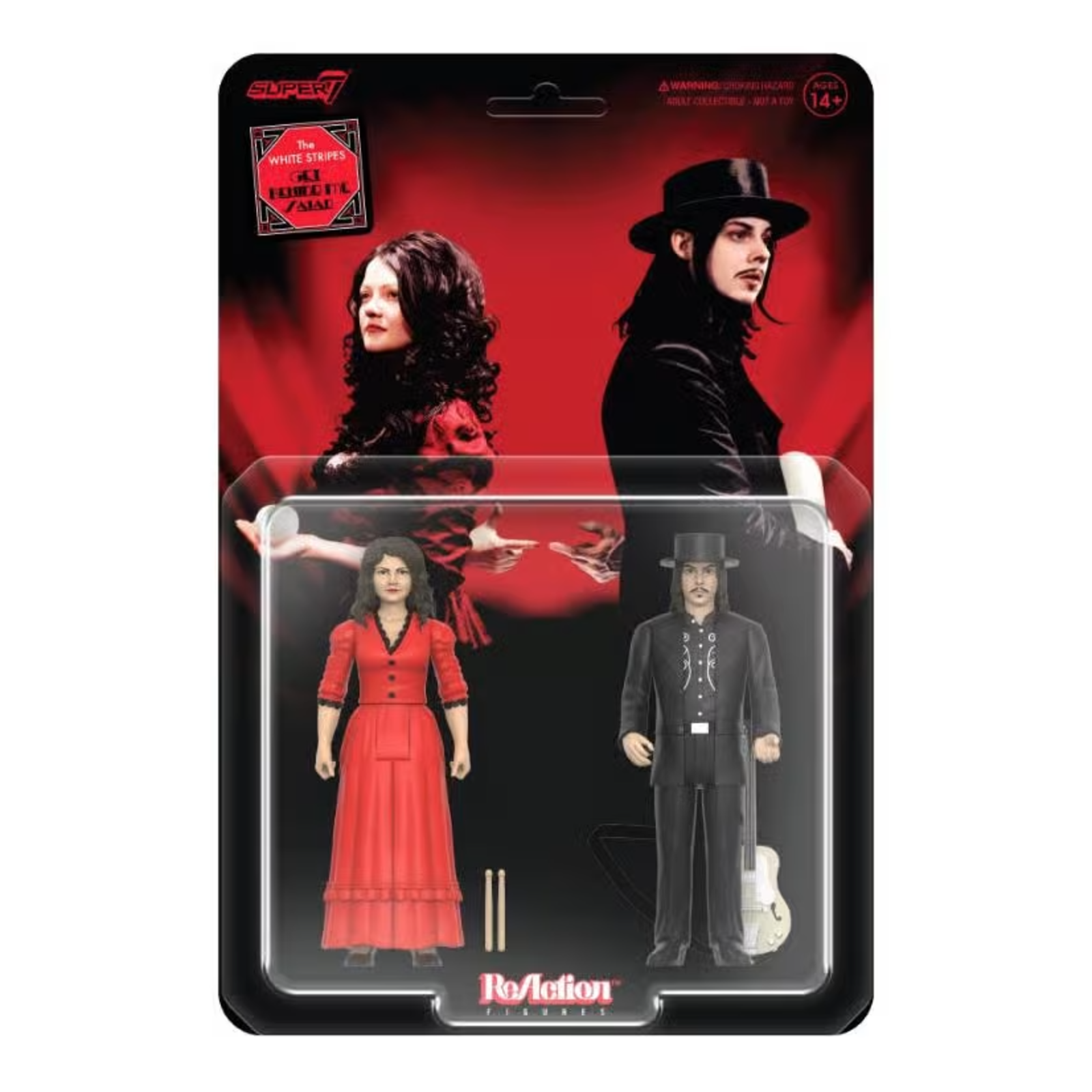 NECA - ROLLING STONES MICK JAGGER (1975) 8 INCH CLOTHED ACTION