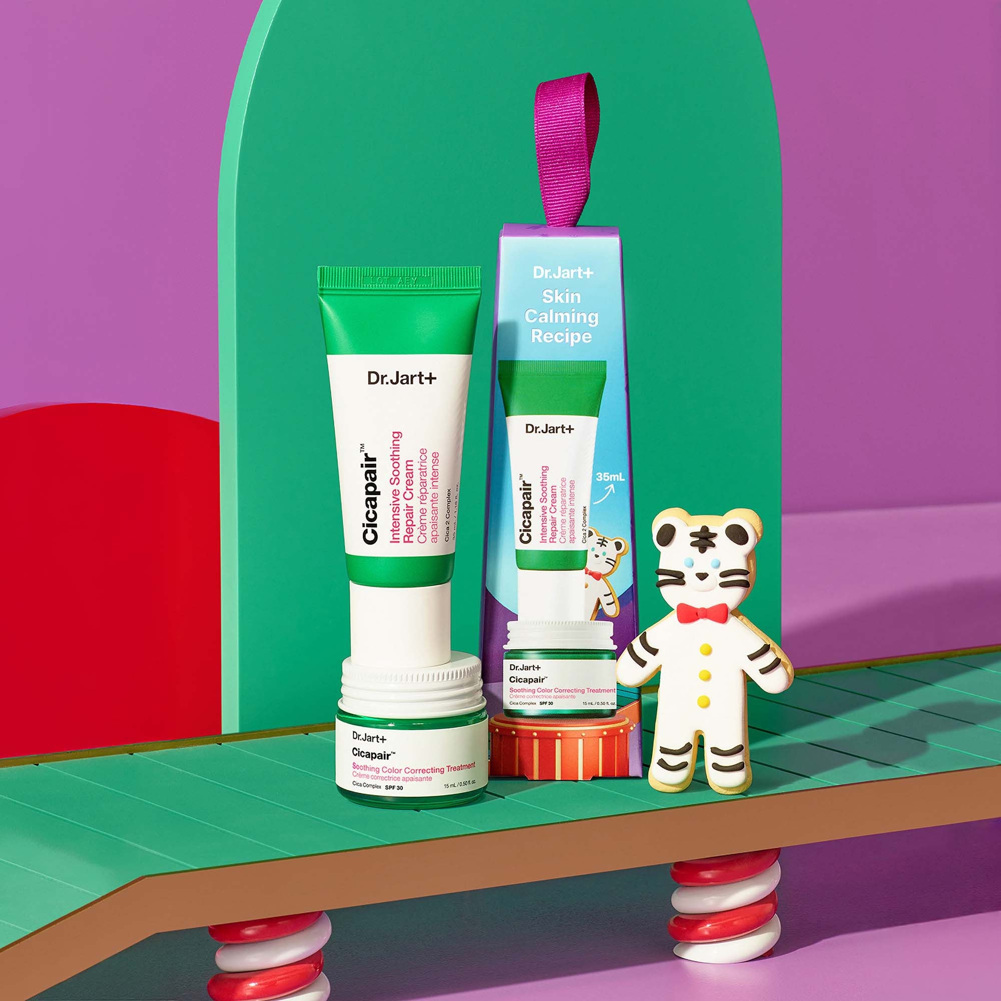 Dr.Jart+ Cicapair™ クリーム ダブルセット Dr.Jart+ Skin Calming Recipe Set (Worth £49) | Cult Beauty