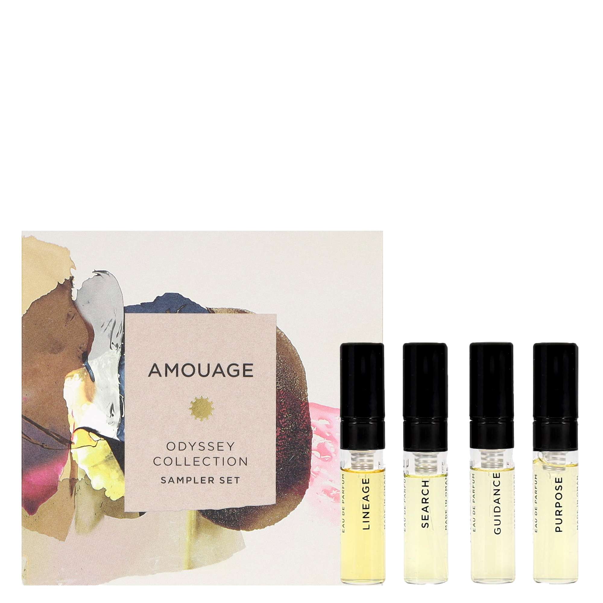 Amouage Library Collection Eau de Parfum Spray Sampler Set 6 x 2ml