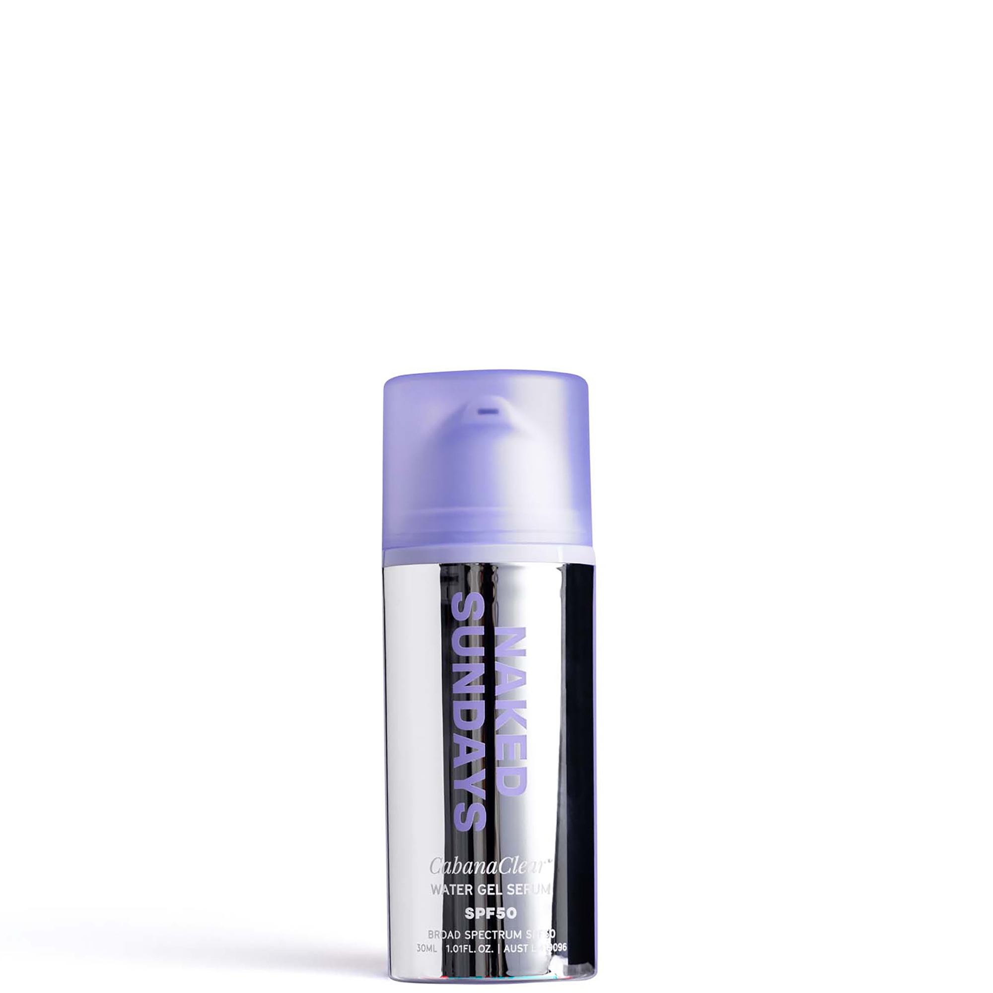 cult Naked Sundays CabanaClear Water Gel Serum Sunscreen SPF50+ 30ml