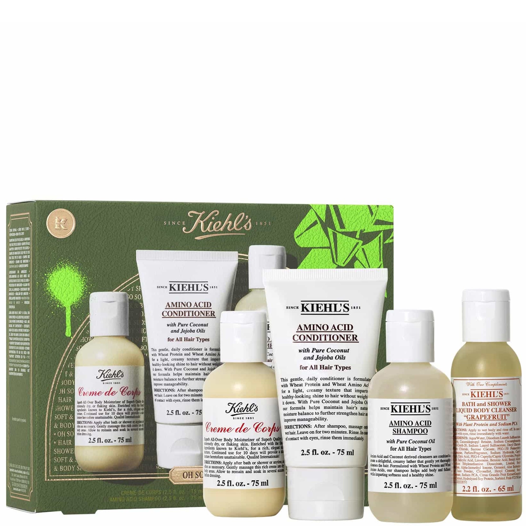 Kiehl's Oh So Soft and Sudsy Set (Worth £52) | LOOKFANTASTIC