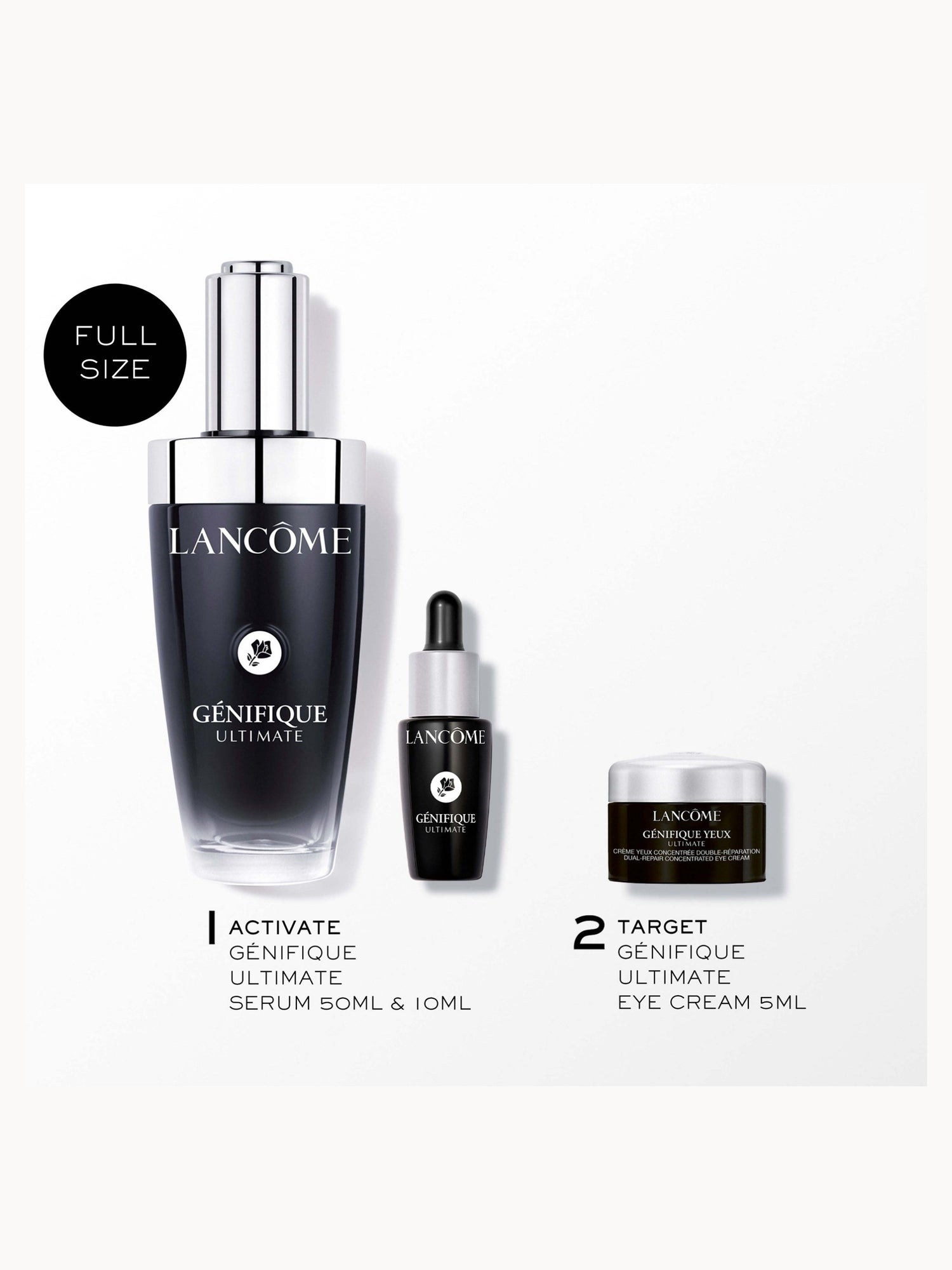 「新品　未使用】LANCOME GÉNIFIQUE ULTIMATE 50ml Lancôme Génifique Ultimate 50ml Skincare Set (Worth £121