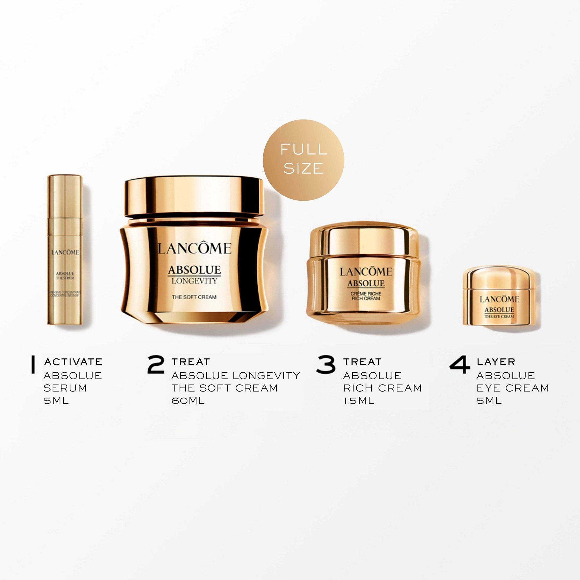 Lancôme Absolue Soft Cream 60ml Skincare Set | LOOKFANTASTIC