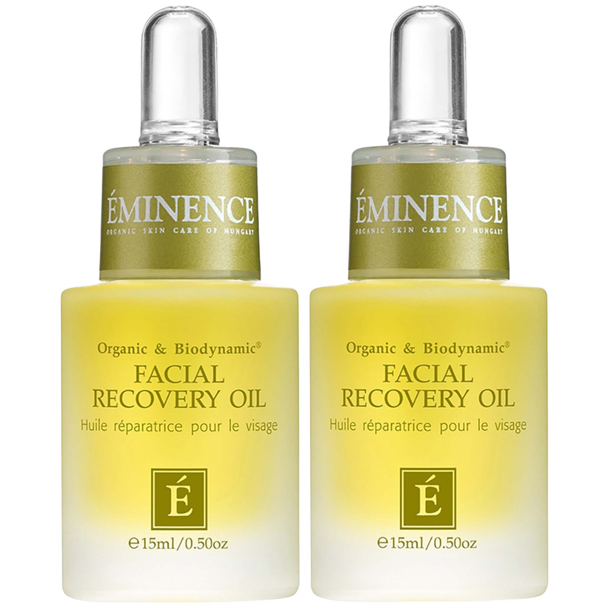 Eminence Organic Skin Care Facial Recovery Oil Duo (Worth $170