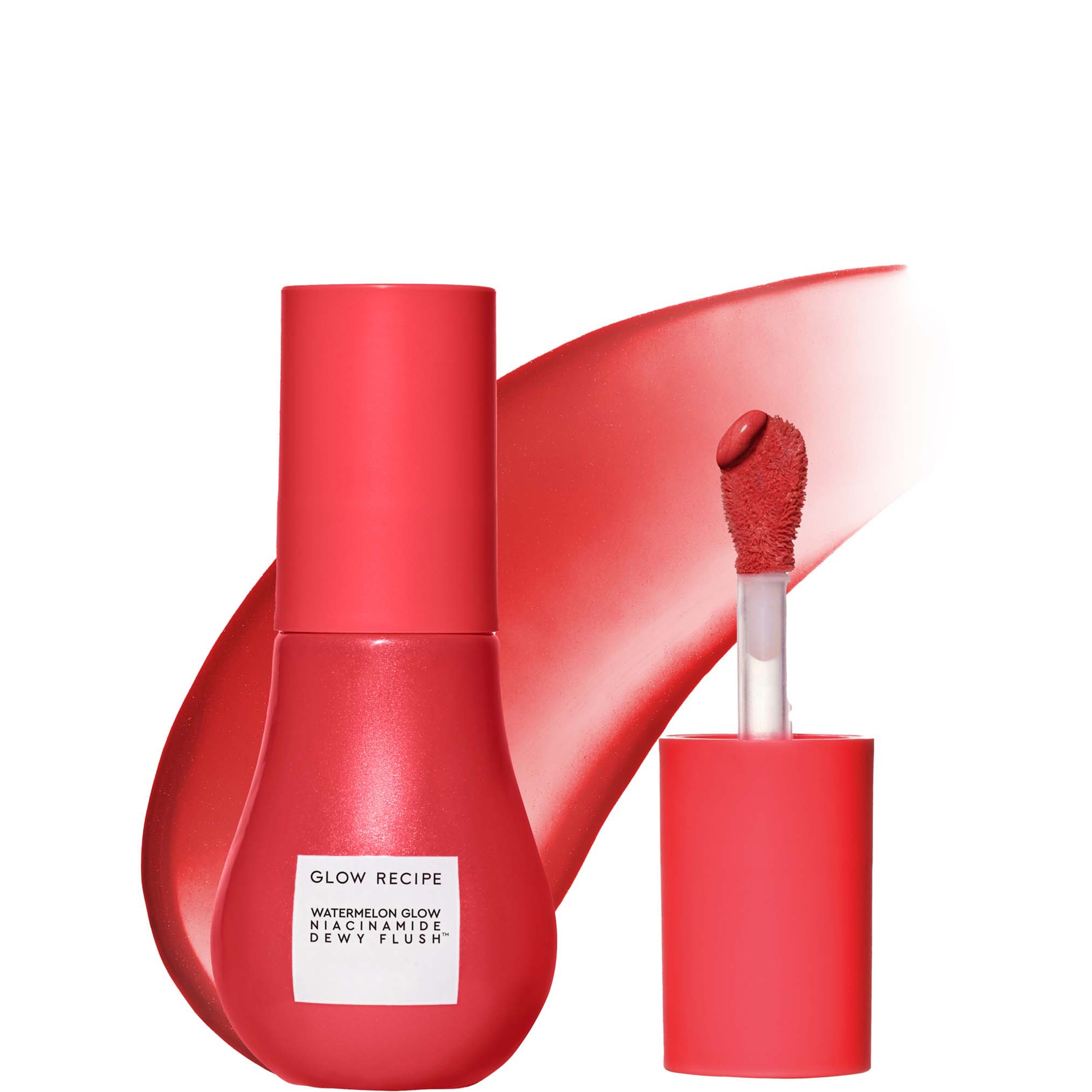 Glow Recipe Watermelon Glow Niacinamide Dewy Flush - Brightening Serum Blush - Cherry | CultBeauty