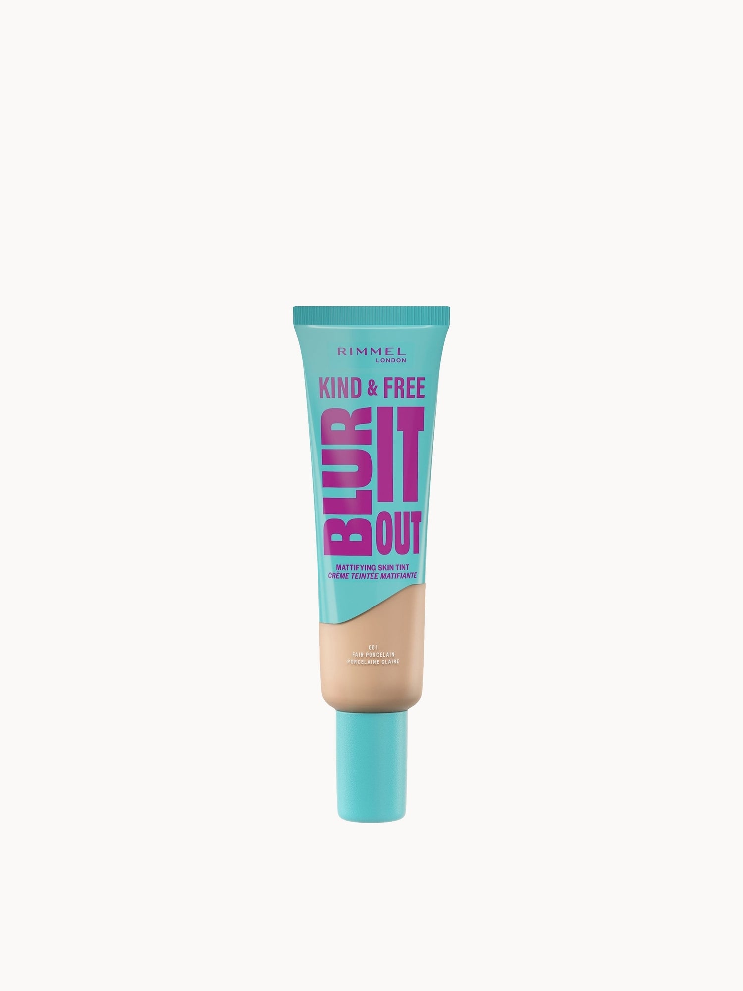 Rimmel London Kind & Free BLUR IT OUT Mattifying Skin Tint 30ml (Various Shades)