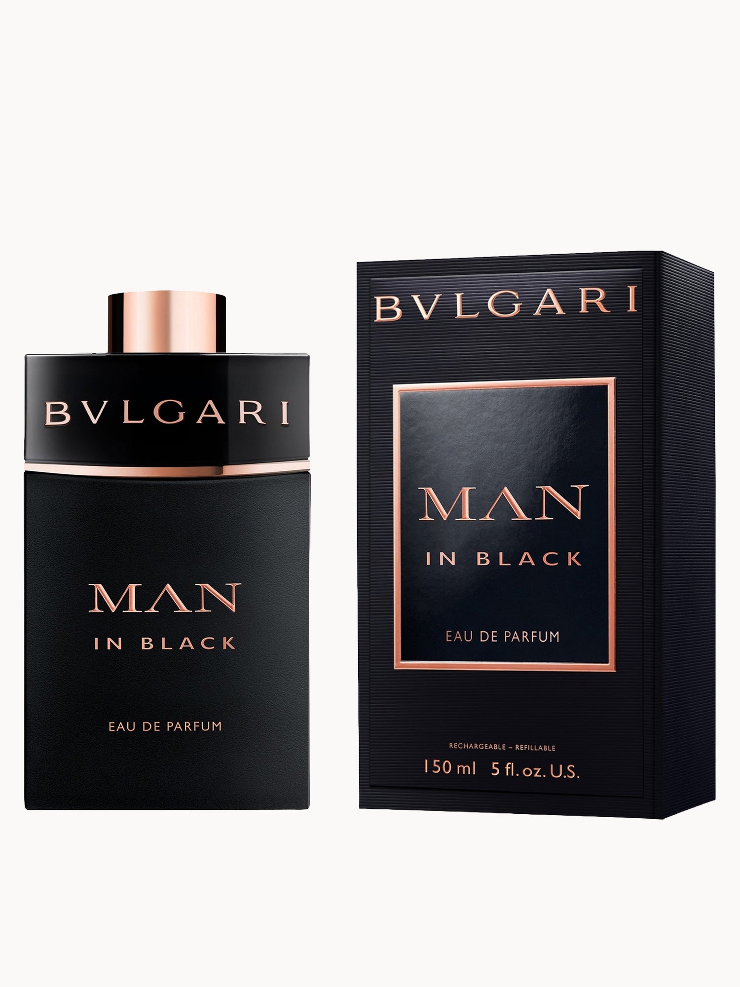 BVLGARI Man In Black Eau de Parfum 200ml Refill | LOOKFANTASTIC