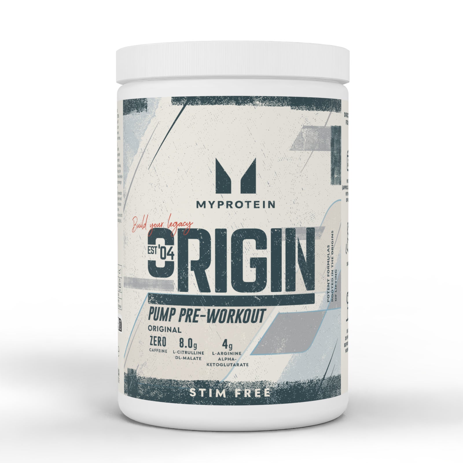 Origin カフェインフリー プレワークアウト | Myprotein