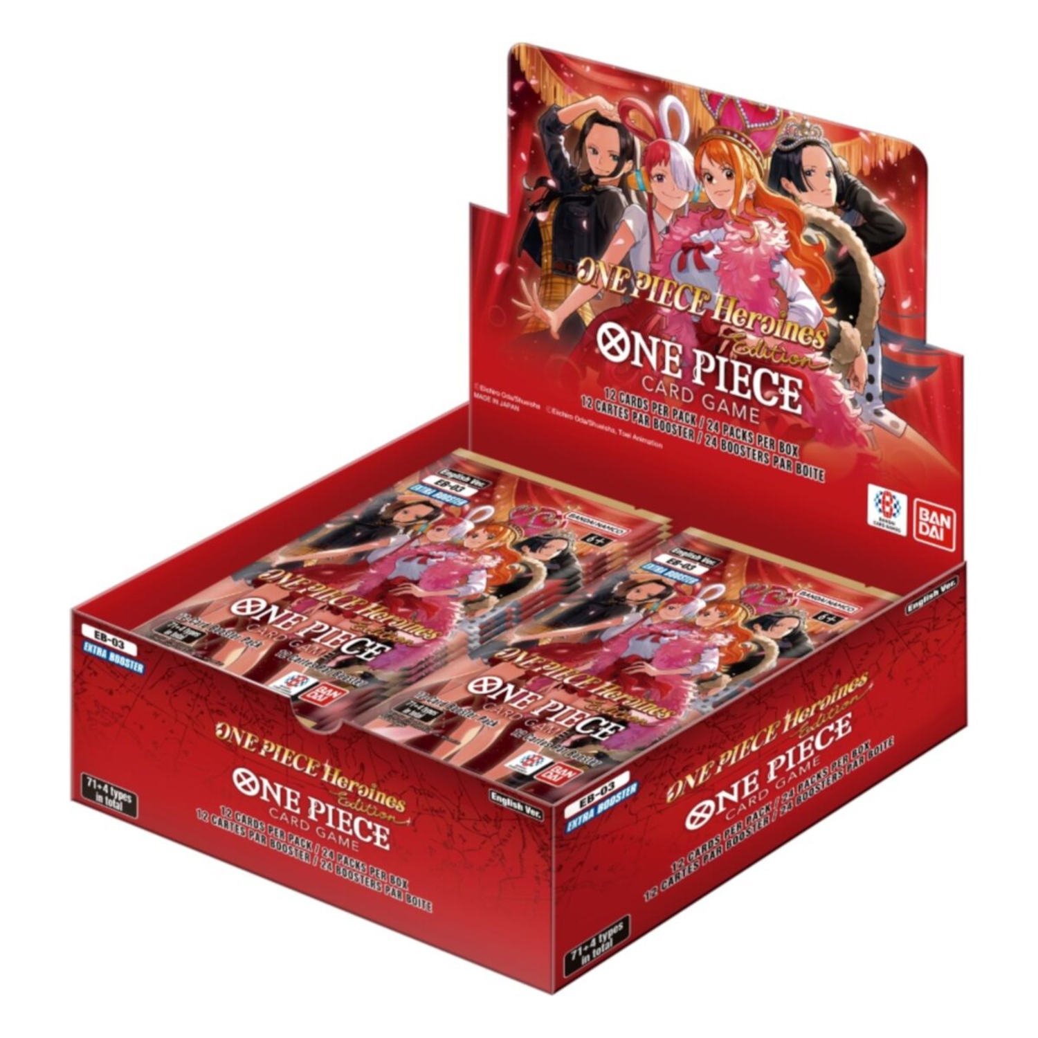 One Piece Card Game: Heroines Edition Booster Pack Box (EB-03)(24