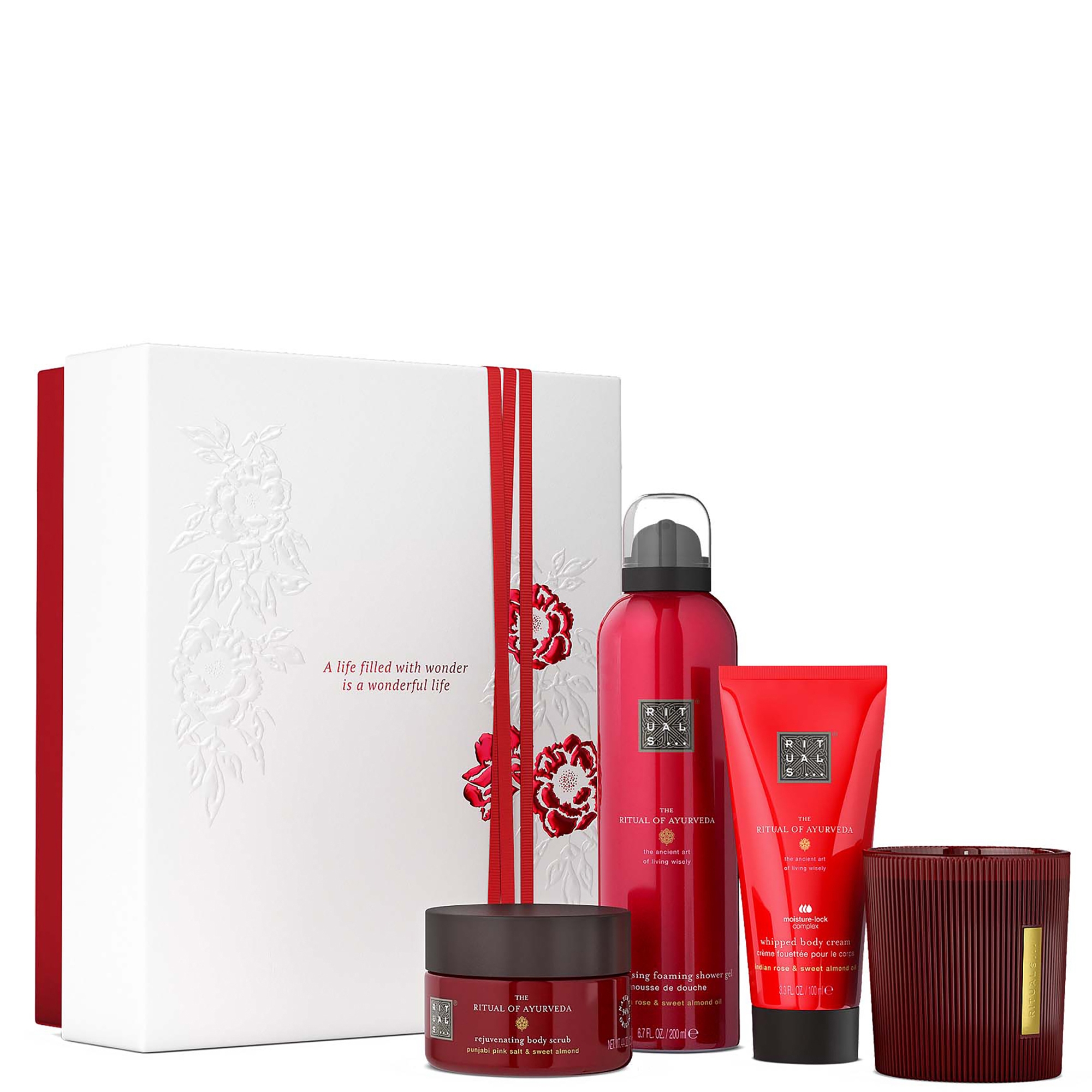 Rituals: RITUALS The Ritual of Ayurveda Sweet Almond & Indian Rose Medium Gift Set (Worth £50.40)