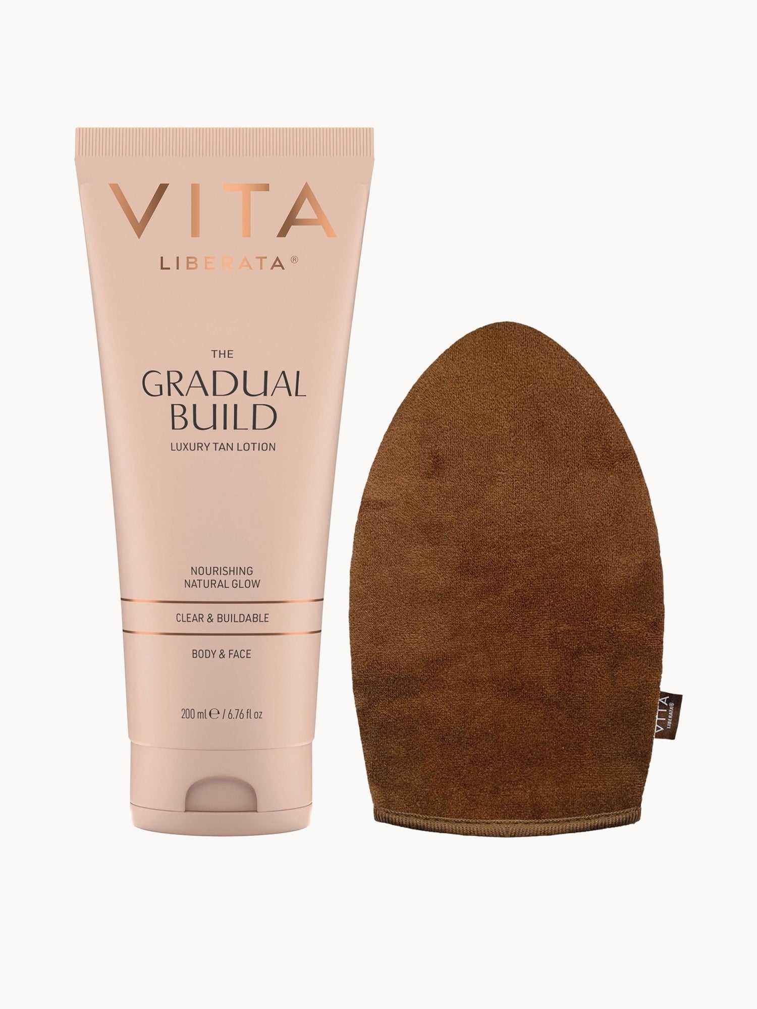 Vita Liberata Gradual Tanning Lotion & Luxury Velvet Tanning Mitt - Untinted