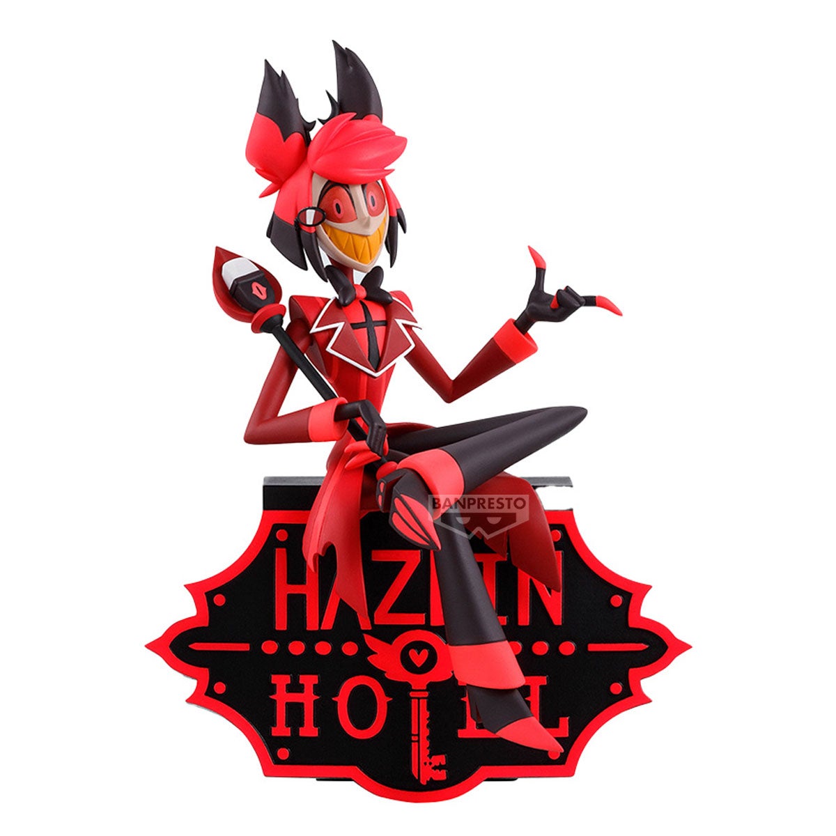 Banpresto Hazbin Hotel Monitor Top Figure Alastor Version A | Zavvi UK