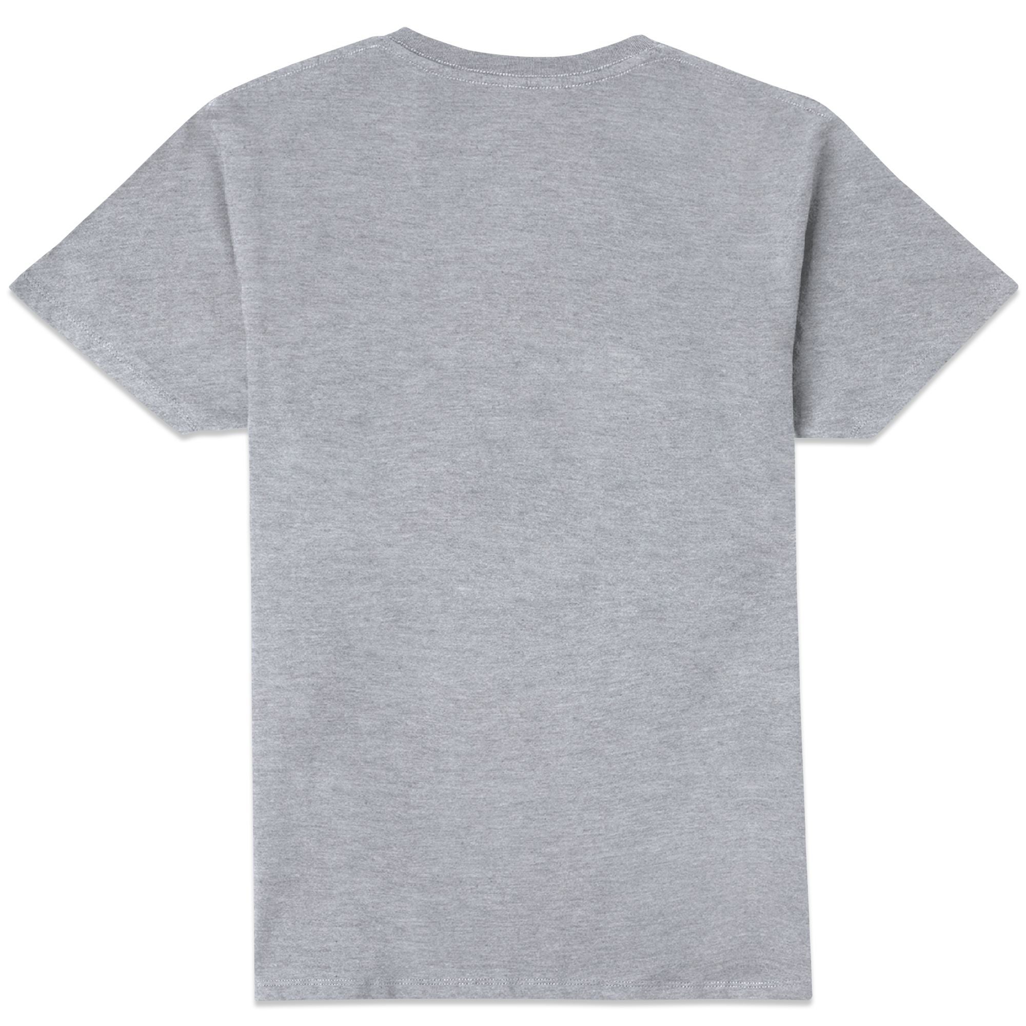 Jurassic Park Anime Splat Scene Anime Unisex T-Shirt - Grey - L