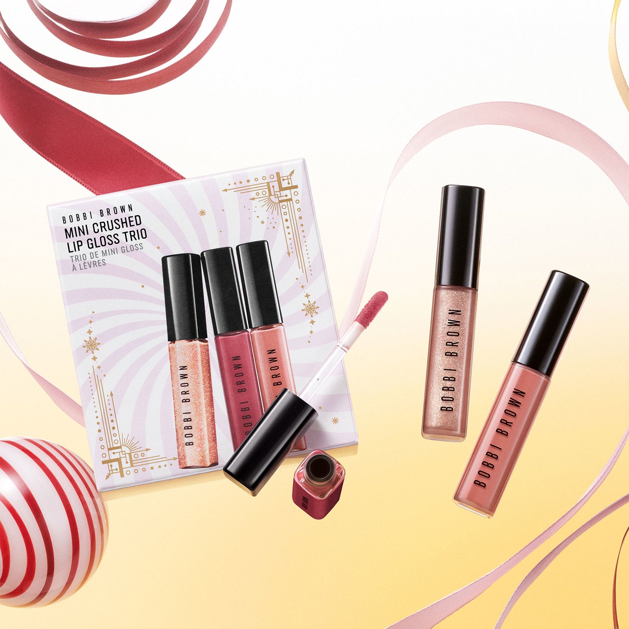 Bobbi Brown Mini Crushed Lip Gloss Trio (Worth £54) | LOOKFANTASTIC