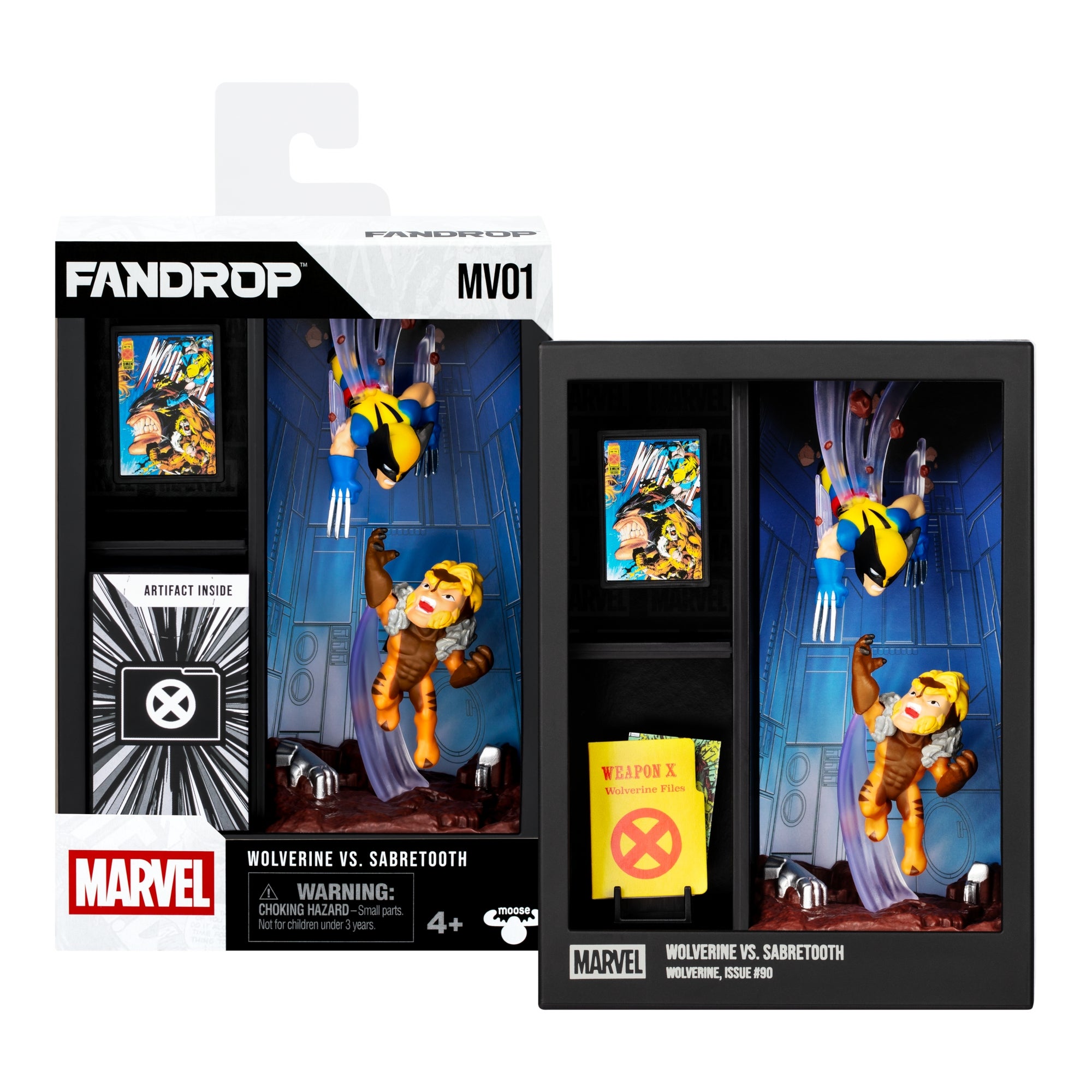 FAB Invoke Yendurai Marvel 2枚セット Fandrop Marvel Wave 1 Figure 2 Pack Iron Man Vs Loki | Zavvi UK