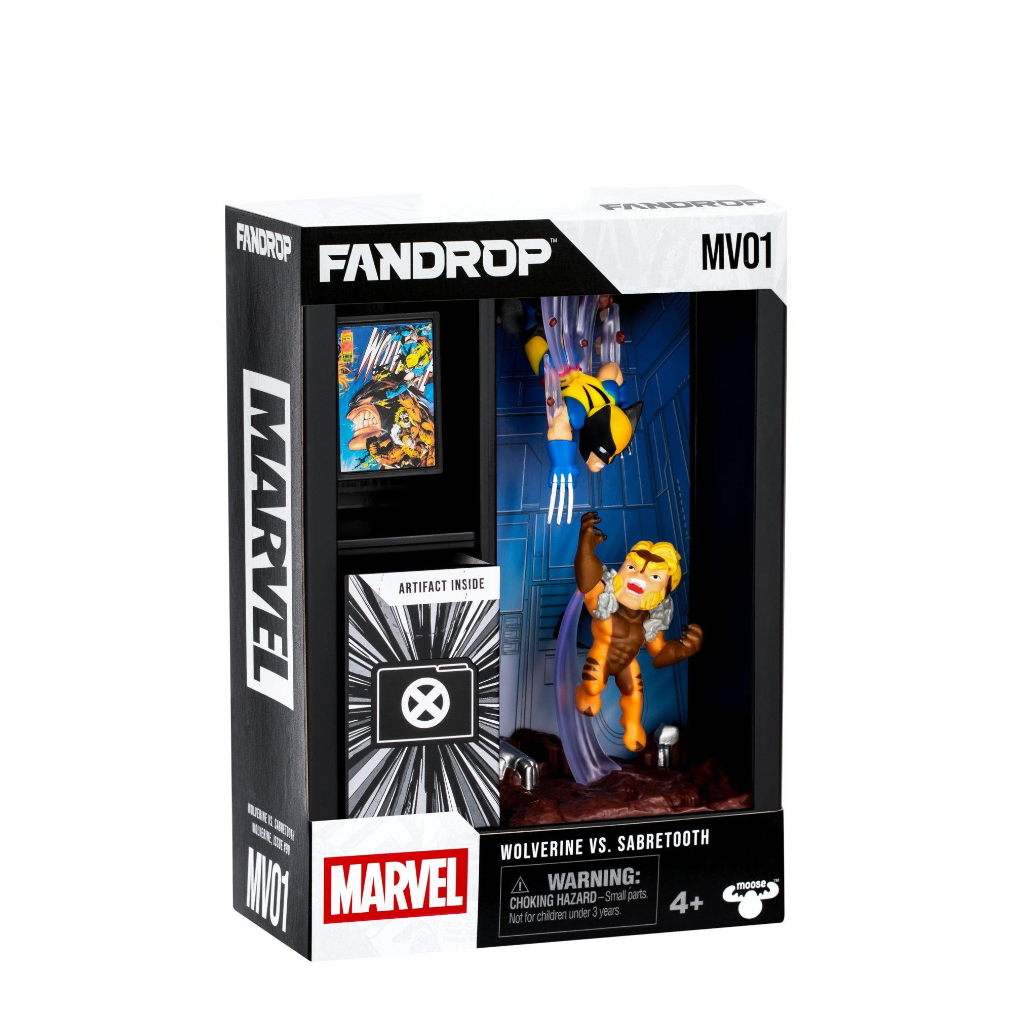 FAB Invoke Themai Marvel 3枚セット Fandrop Marvel Wave 1 Figure 2 Pack Iron Man Vs Loki