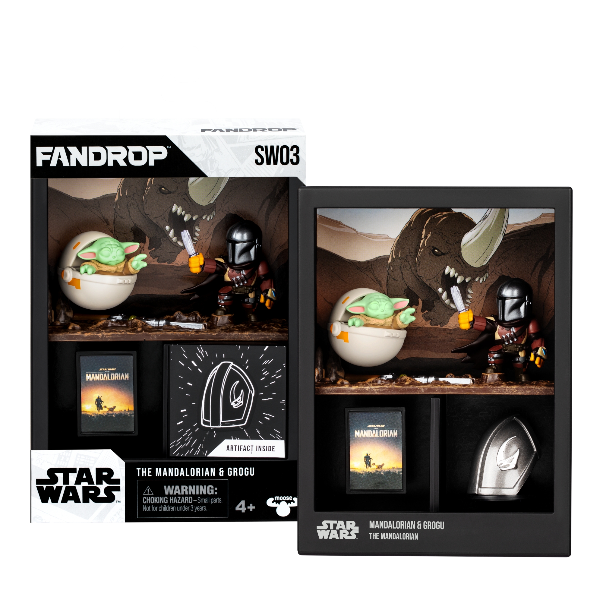 Fandrop Star Wars Wave 1 Figure 2 Pack Mandalorian And Grogu