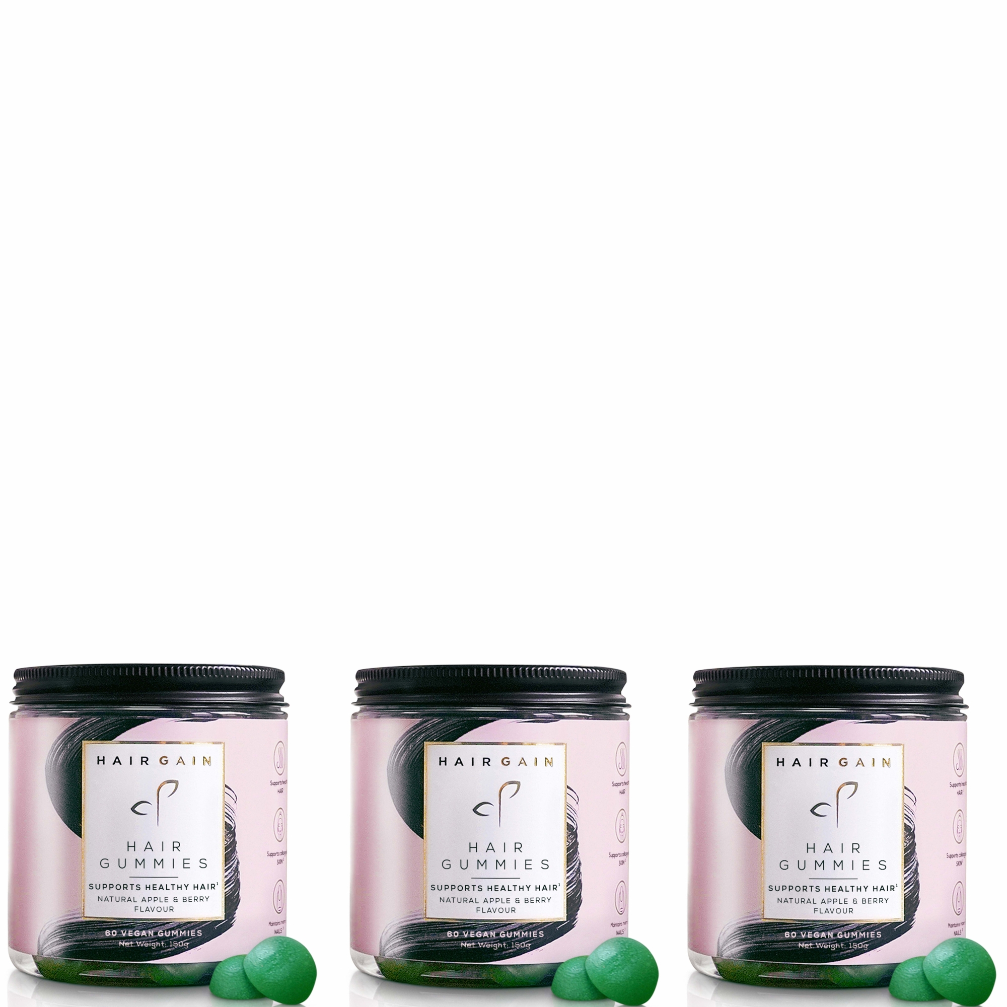 cult Hair Gain Hair Gummies Trio