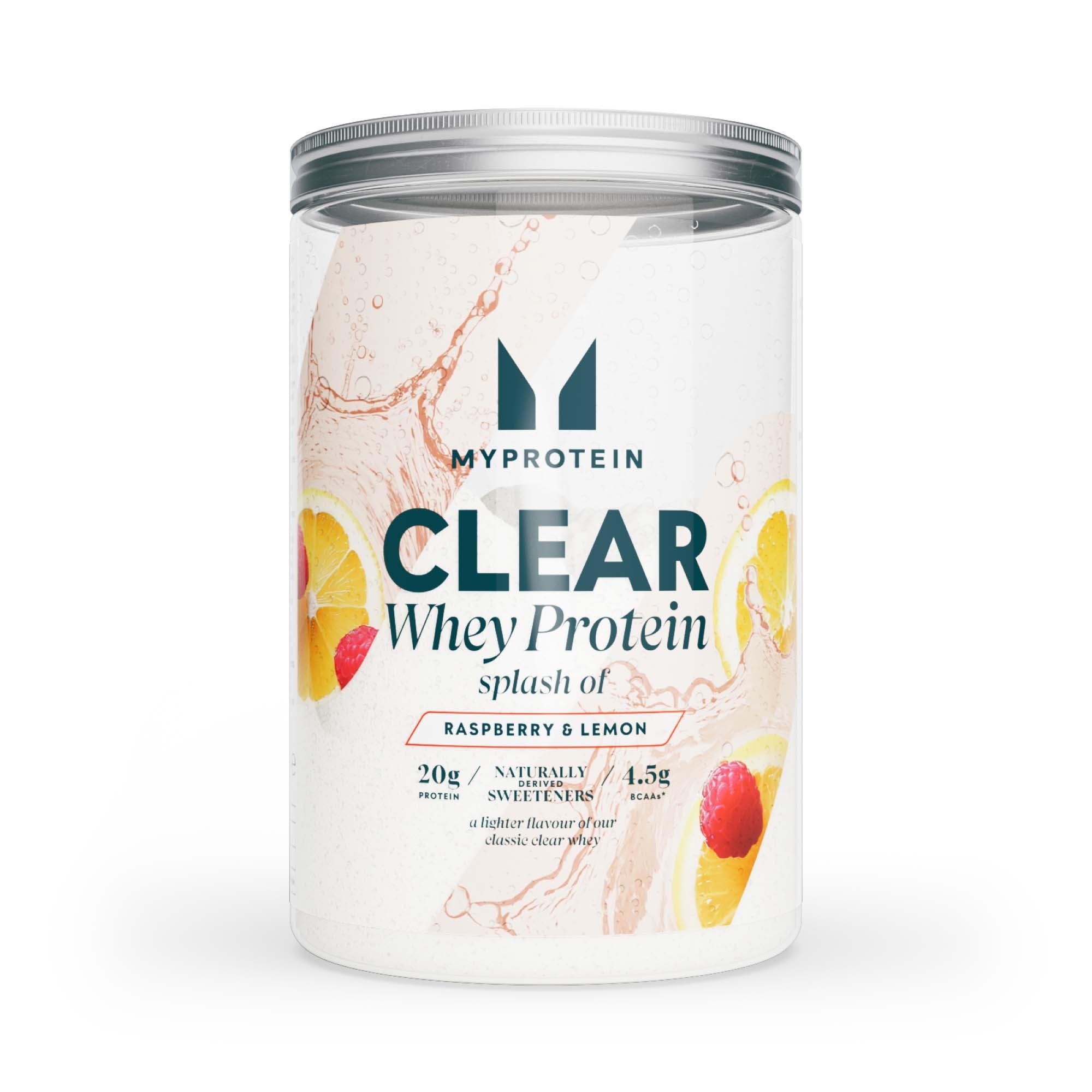 Clear Whey Protein Splash of Flavour - Pineapple flavor protein powder by Myprotein