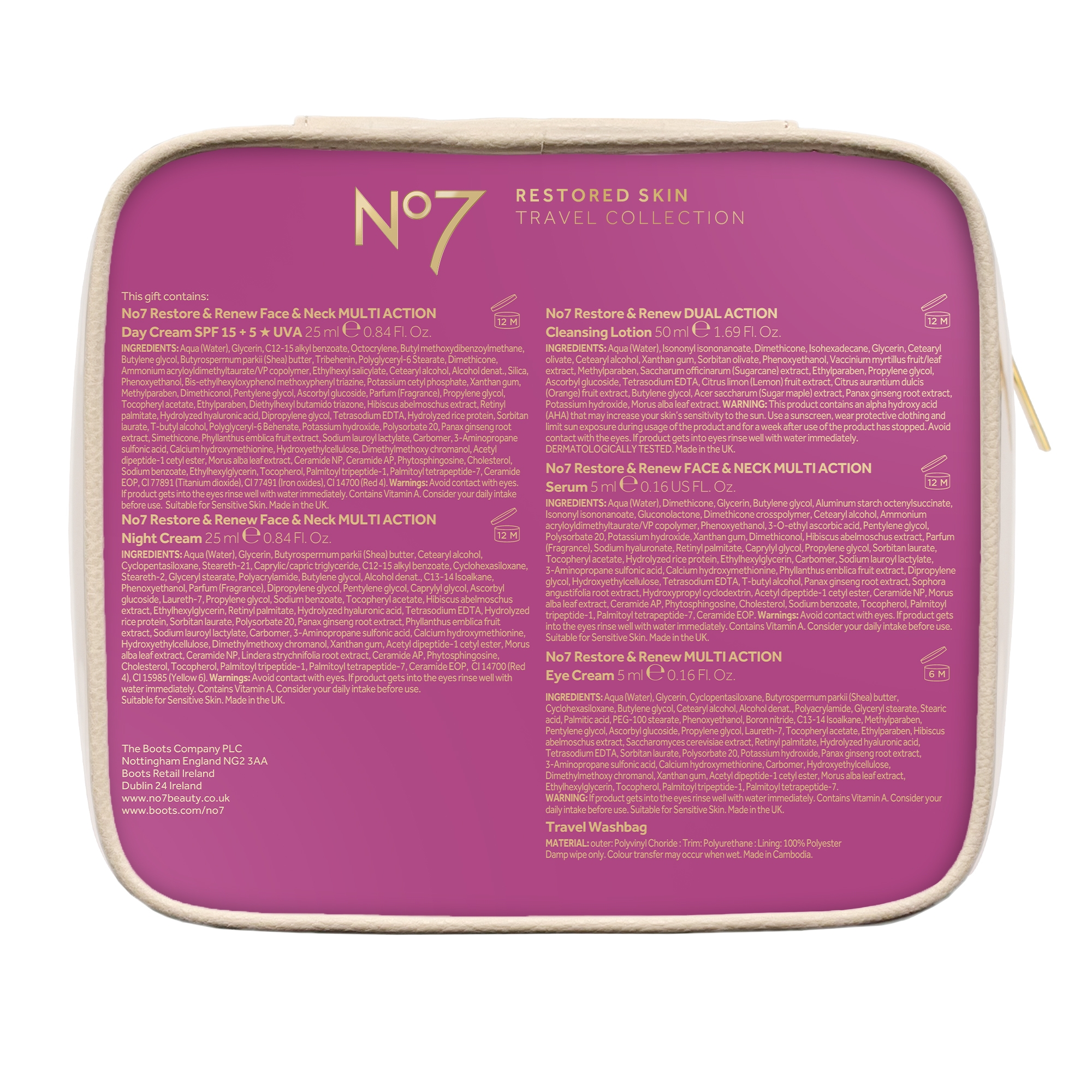 No7 Retinol Sleep Collection