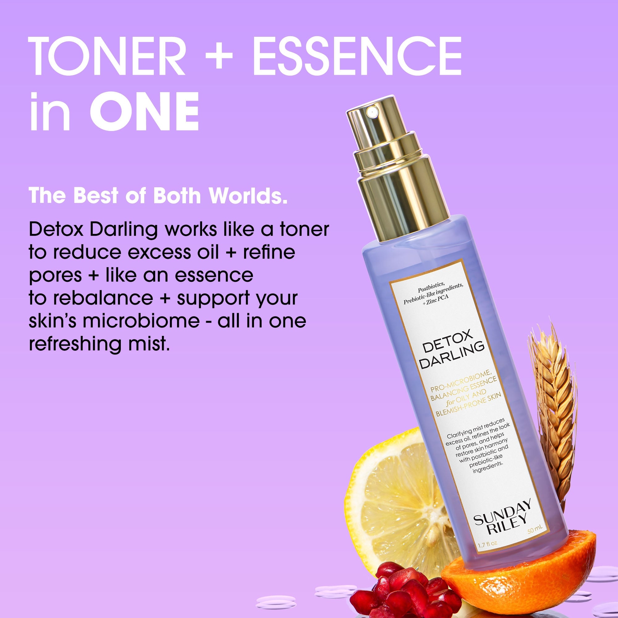 Sunday Riley Detox Darling Pro-Microbiome Balancing Essence for