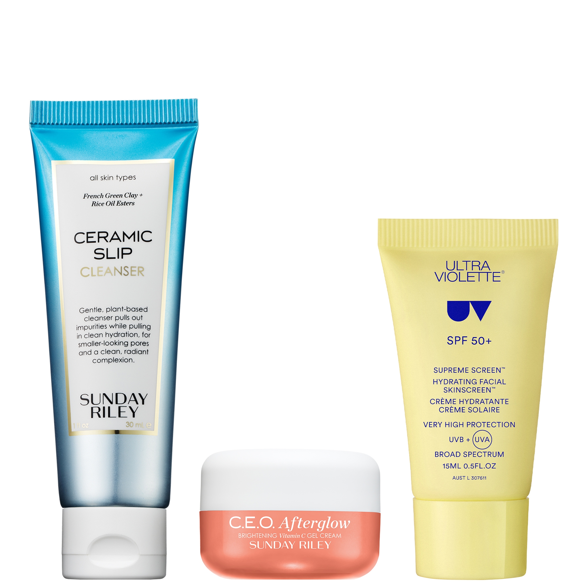 Sunday Riley x Ultra Violette: Brightening Besties Kit