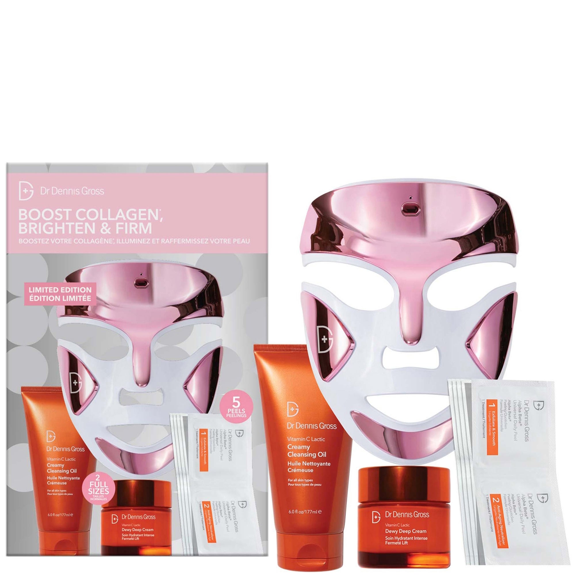 Dr Dennis Gross Skincare Limited Edition Boost Collagen, Brighten & Firm  Kit ($592 Value) | Dermstore