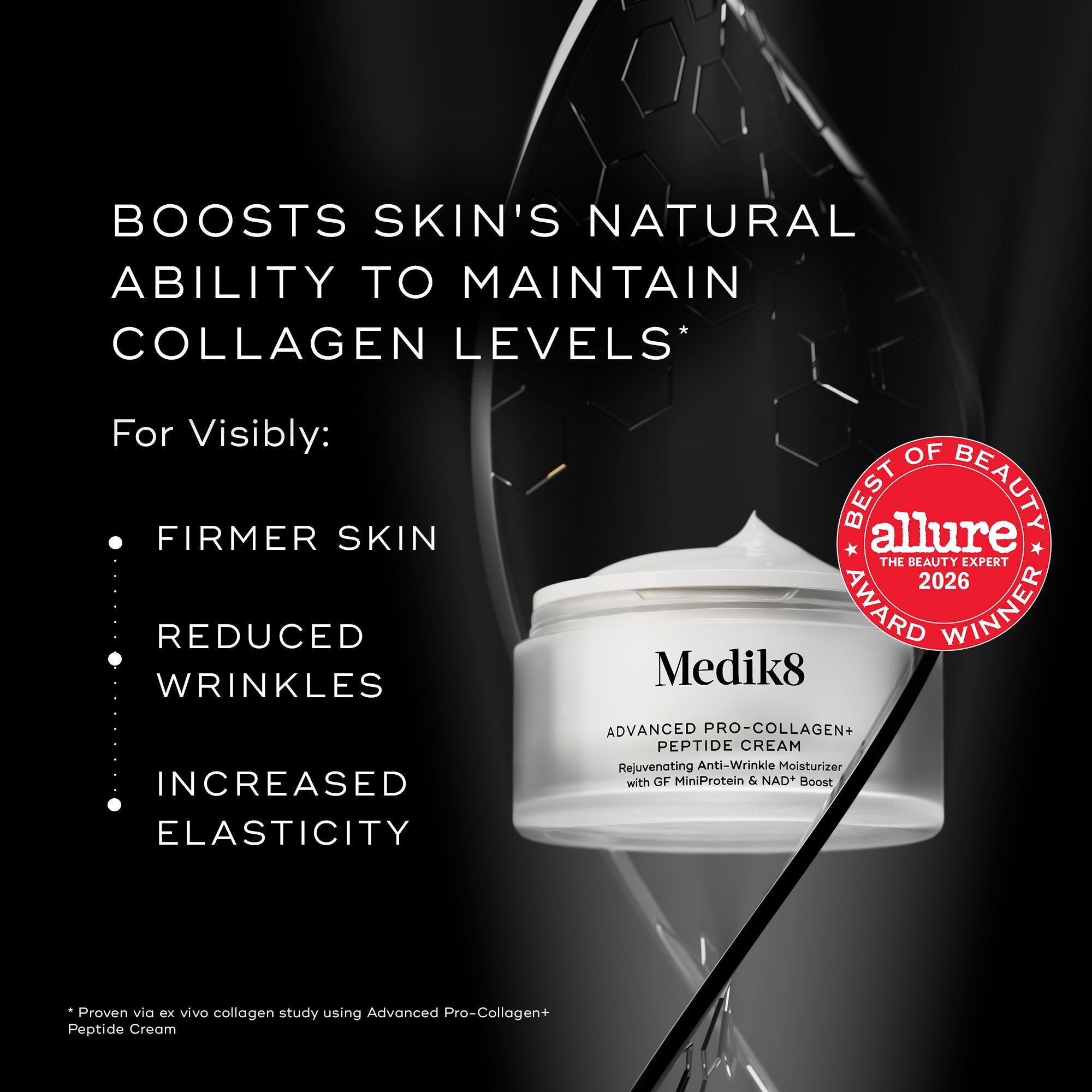 Medik8 Advanced Pro-Collagen+ Peptide Cream 48ml | Dermstore
