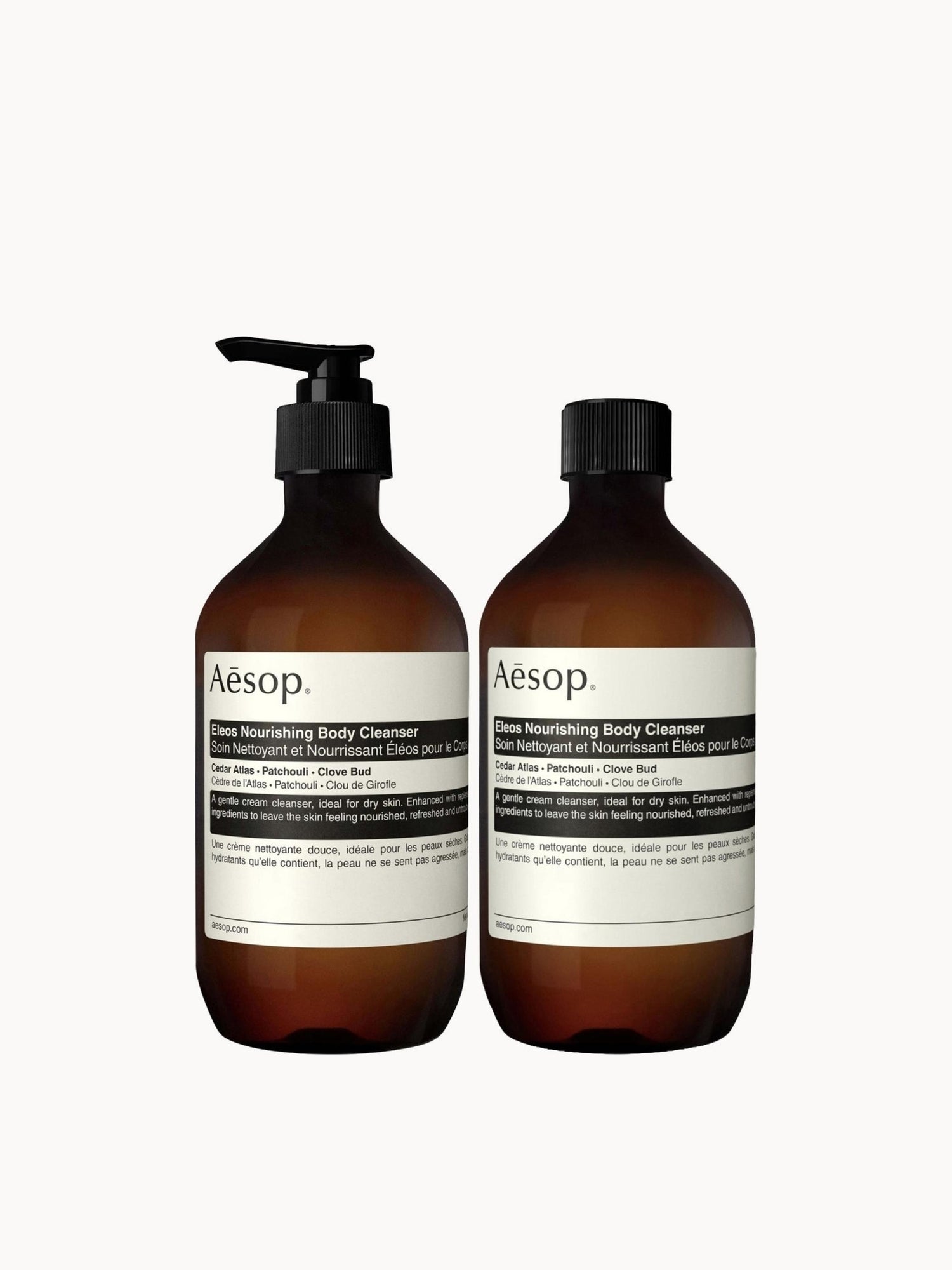 Eleos Nourishing Body Cleanser & Refill Duo | LOOKFANTASTIC