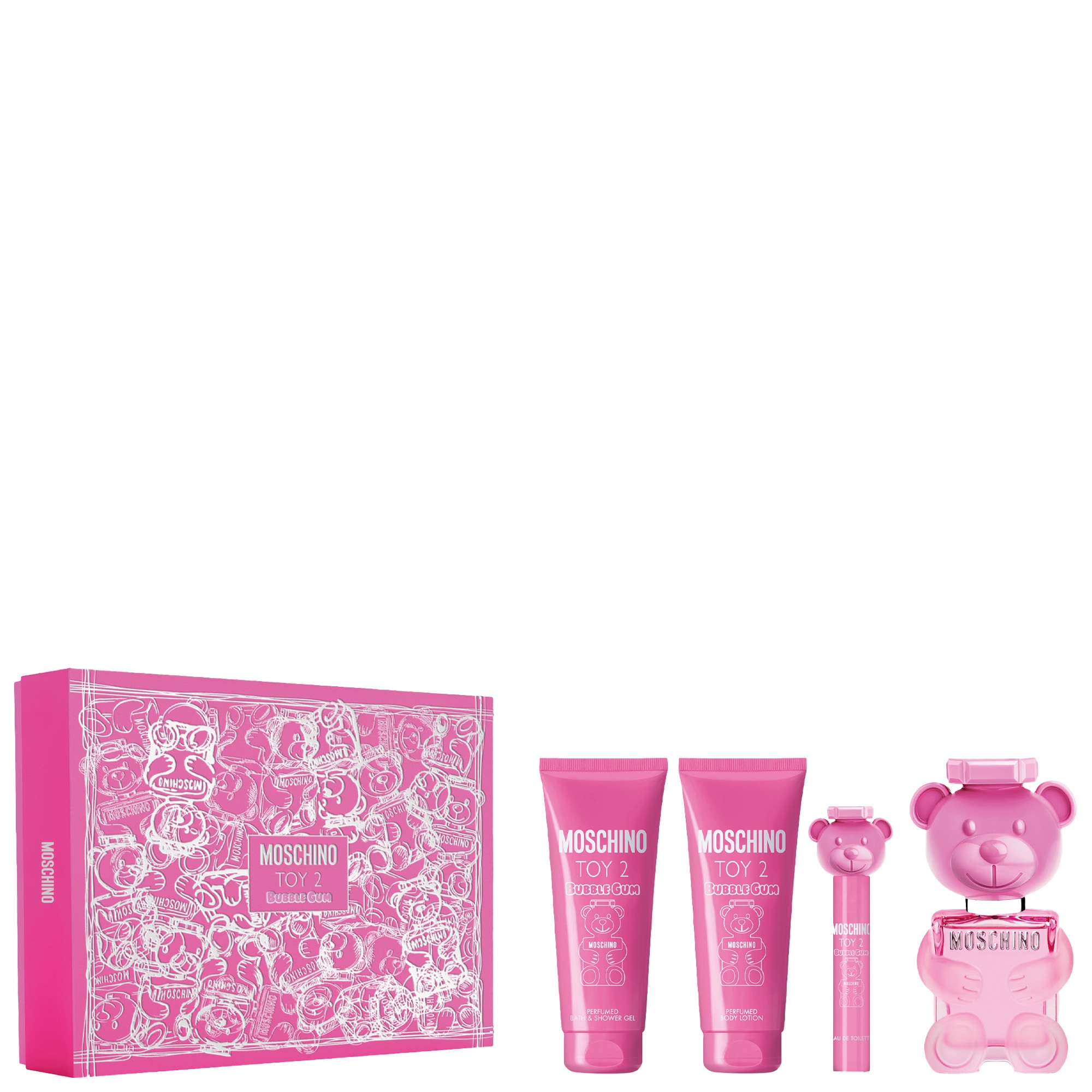Moschino Toy2 Bubblegum Eau de Toilette Spray 100ml Gift Set