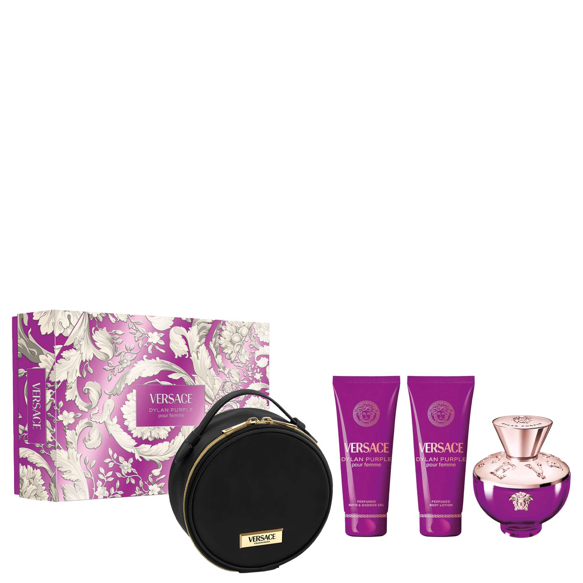 Versace Dylan Purple Eau de Parfum Spray 100ml Gift Set | allbeauty