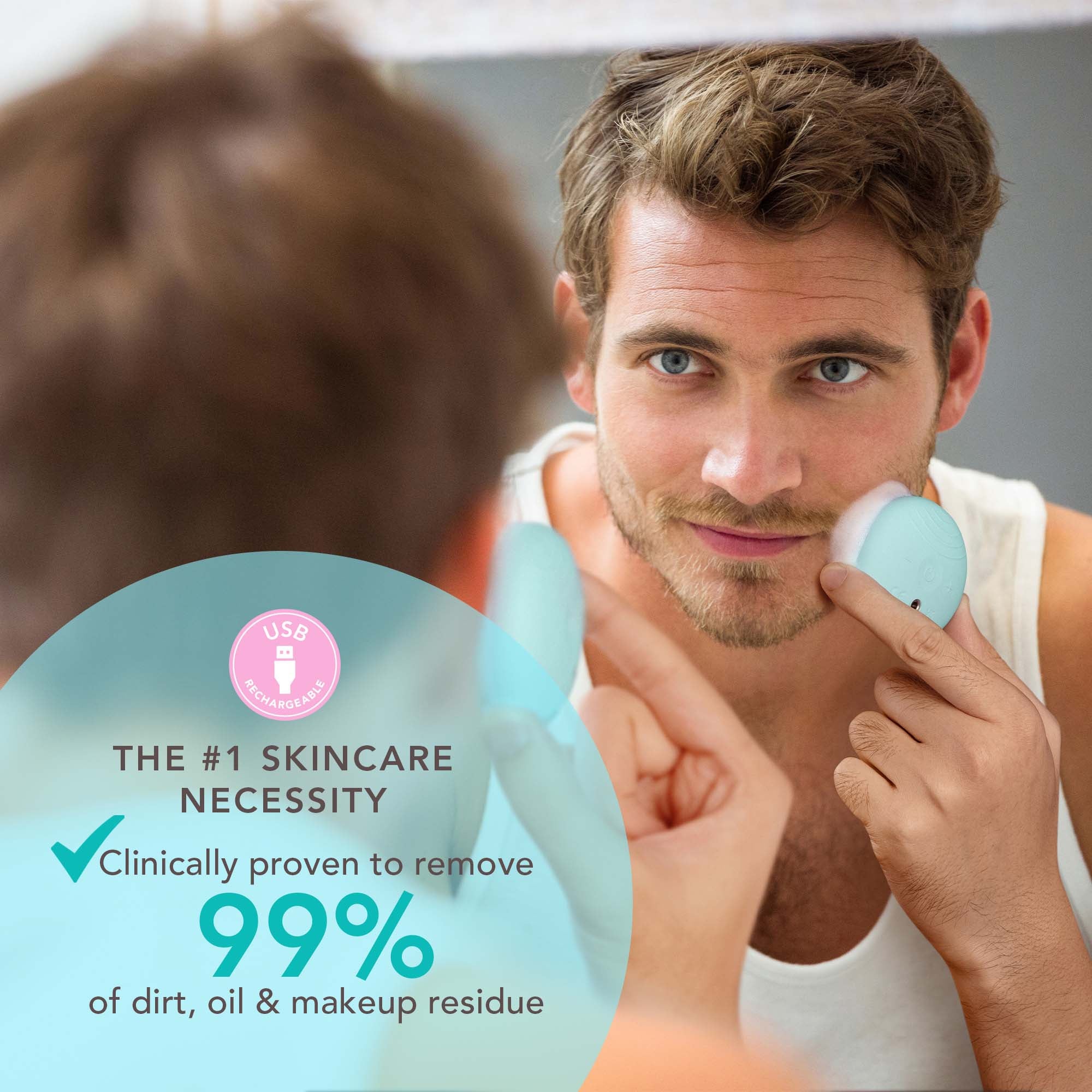 FOREO LUNA 4 Play Facial Cleansing Brush in Mint For You! | Dermstore