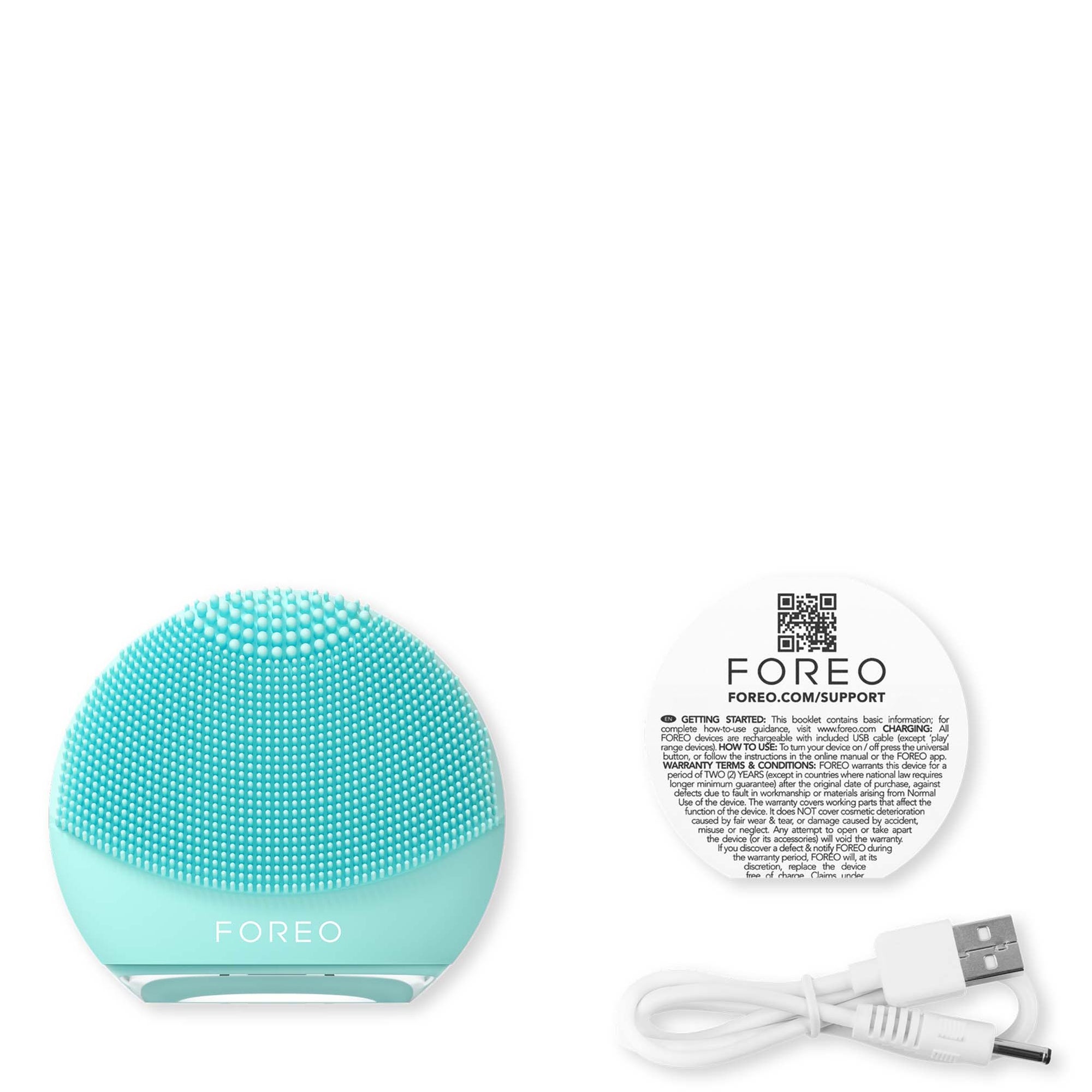 FOREO LUNA 4 Play Facial Cleansing Brush in Mint For You! | Dermstore