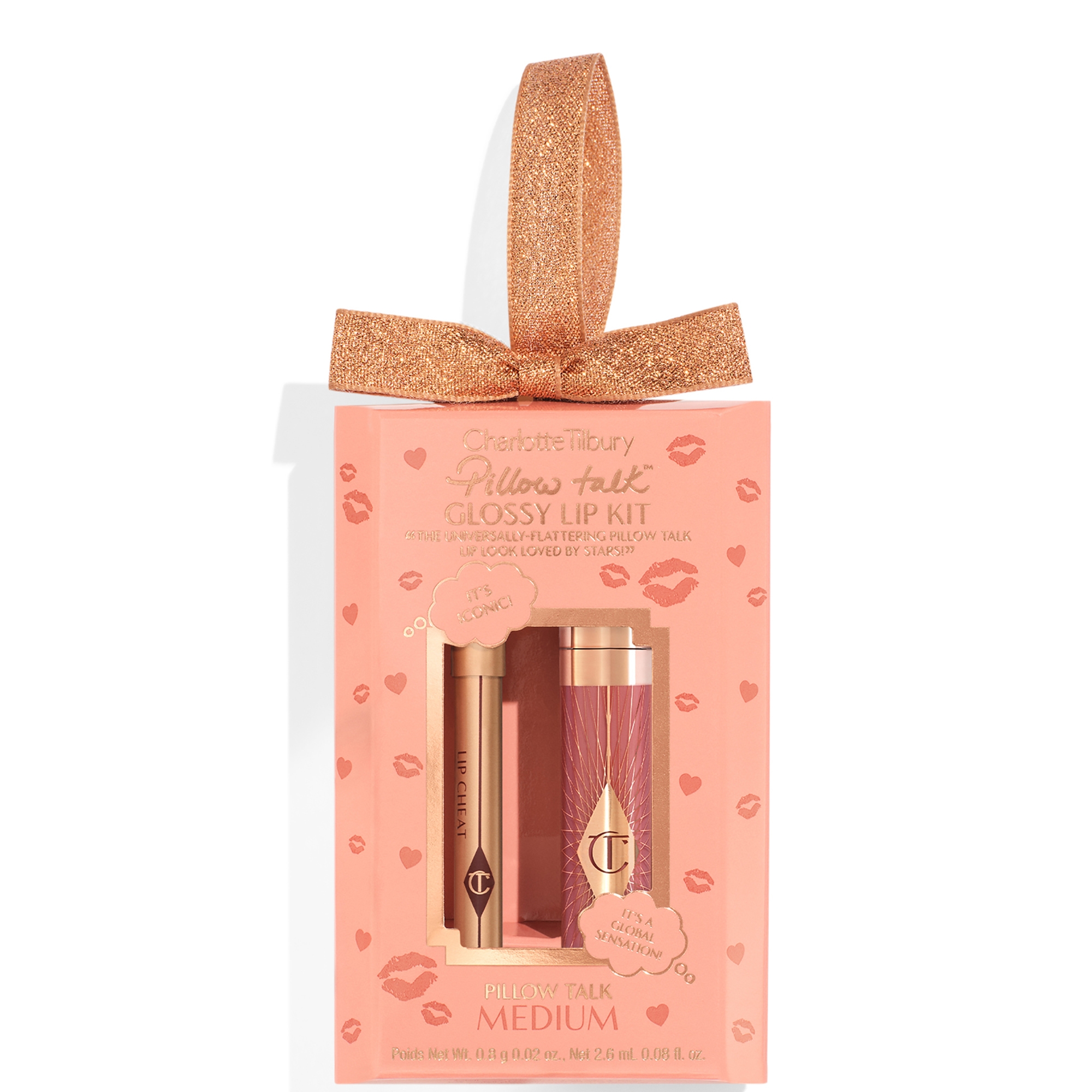 Charlotte Tilbury Pillow Talk Original Glossy Lips Duo | Cult Beauty
