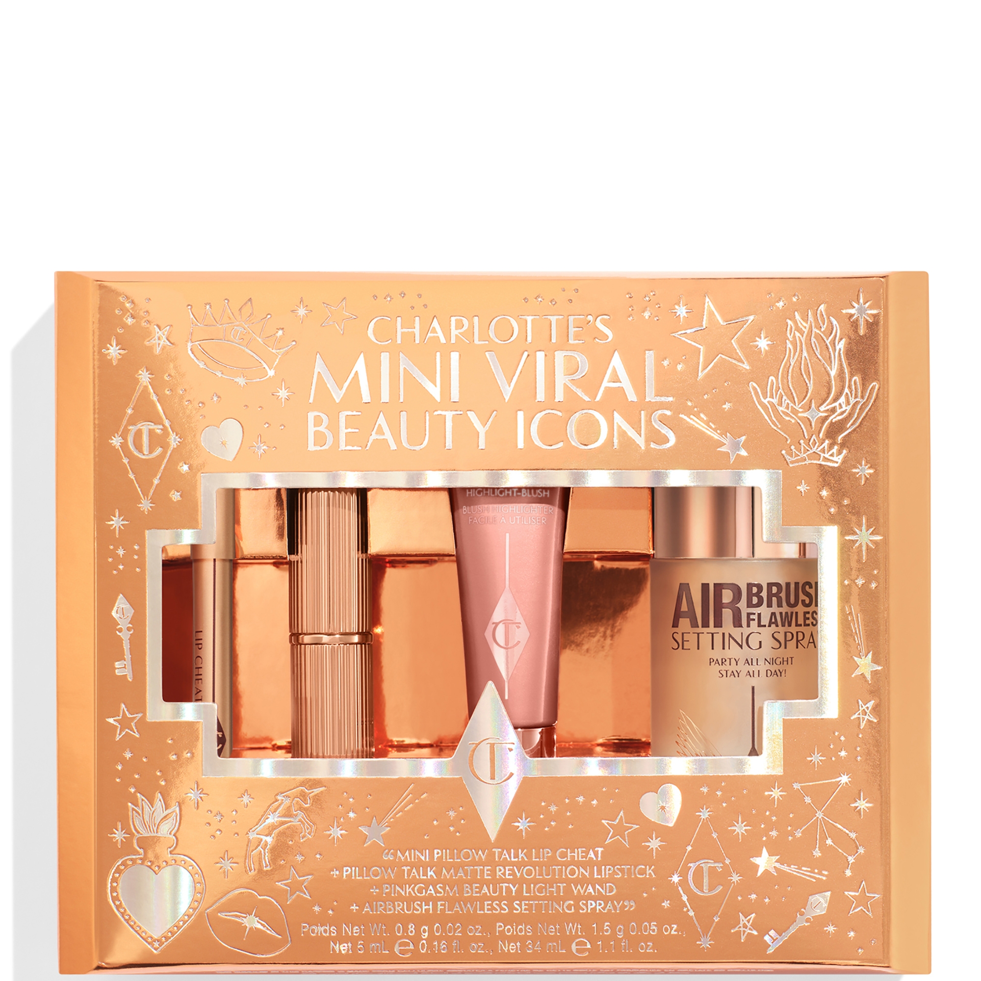 Charlotte Tilbury Charlotte's Mini Viral Beauty Icons (Worth