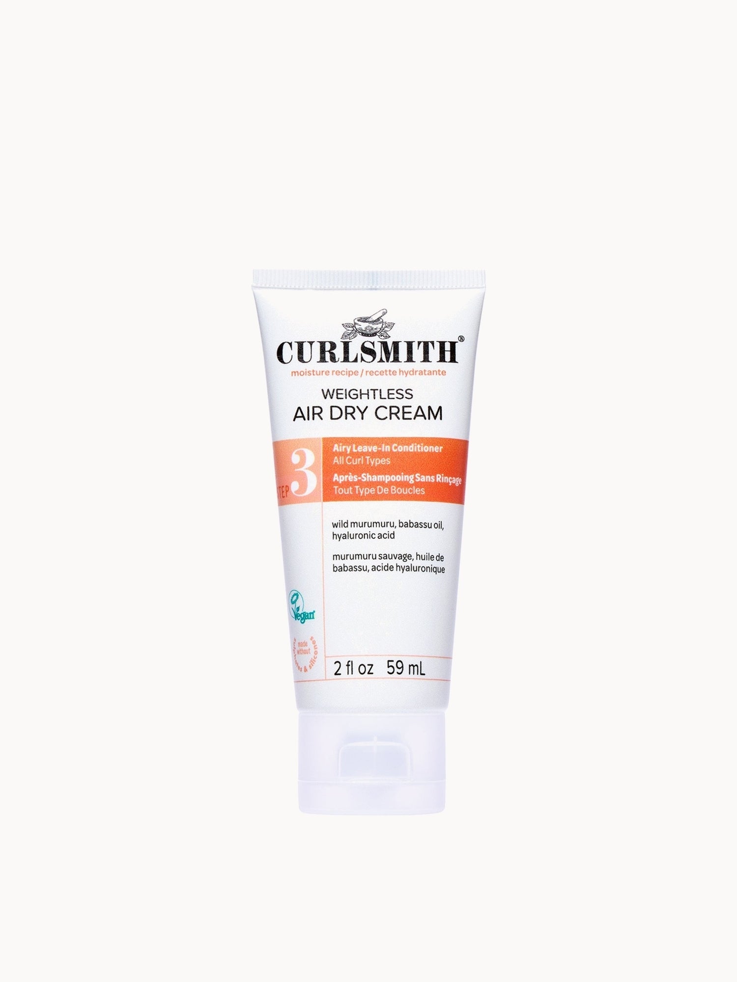 Curlsmith Weightless Air Dry Cream Trial Size 59ml