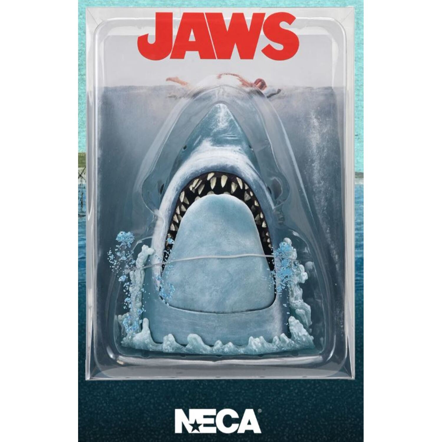 NECA - JAWS : THE GAME OF JAWS / 15 INCH HEAD TO TAIL ACTION