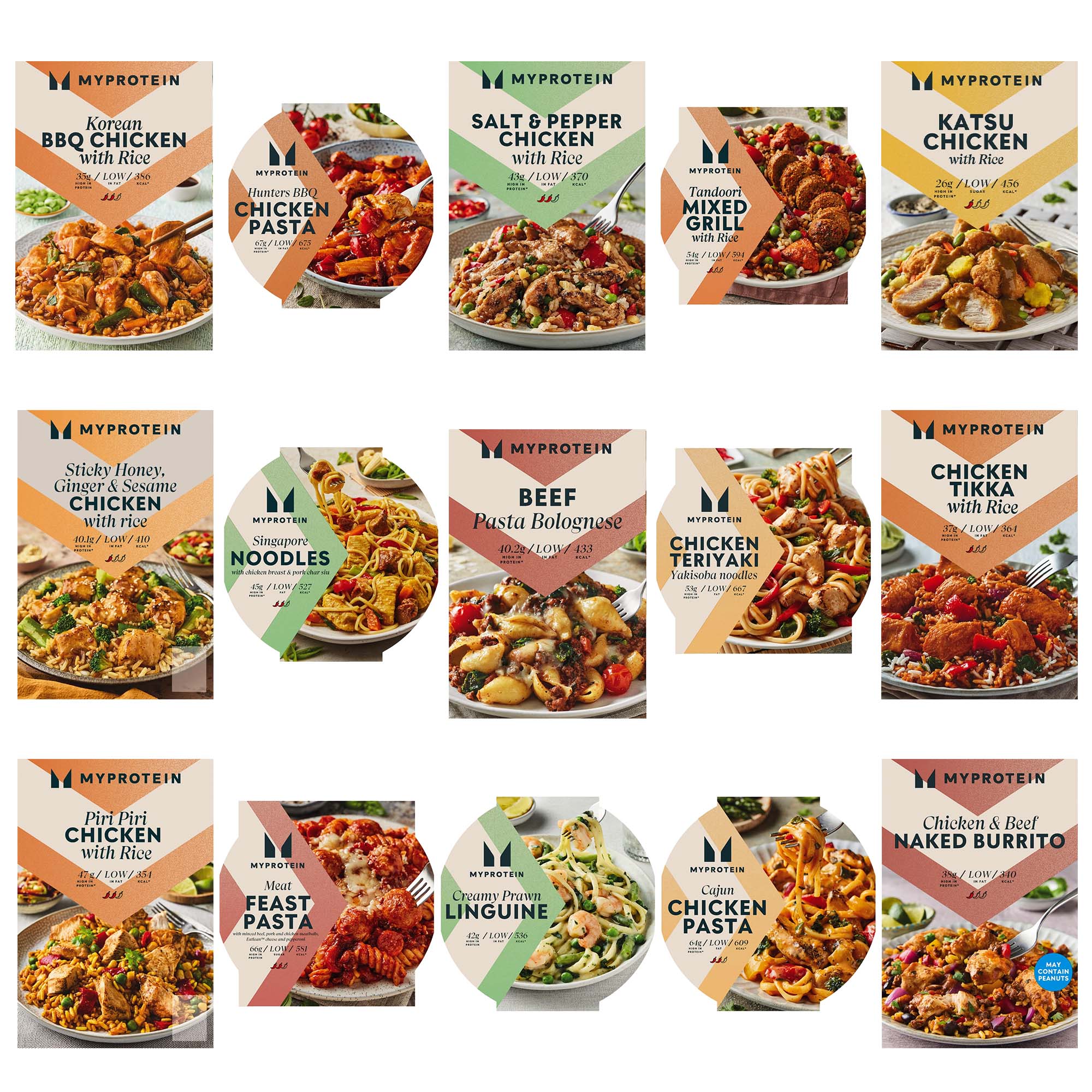 Iceland x Myprotein Weekly Bundle (7x350g + 7x550g Meals)