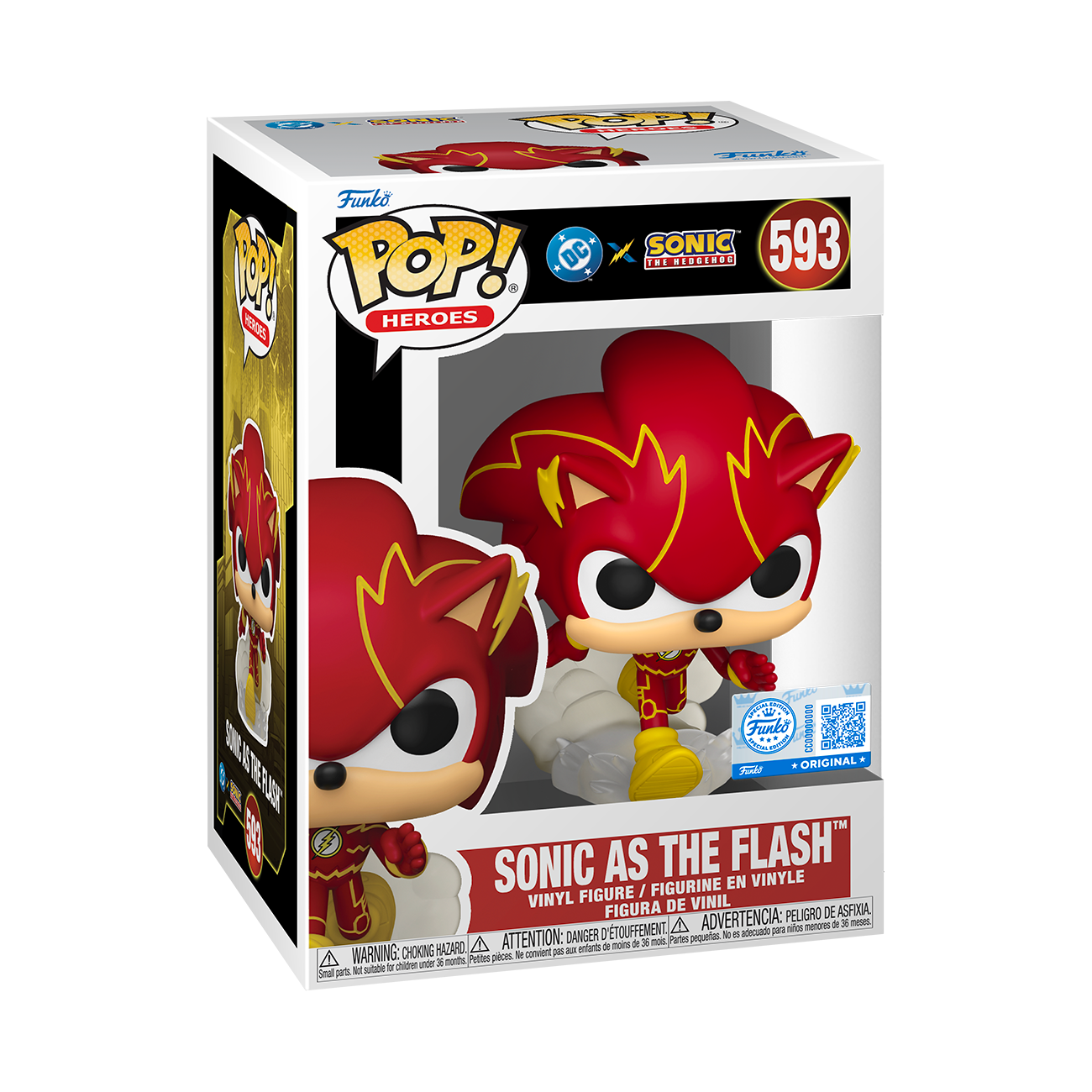 Justice League Sonic - Flash Funko Pop Vinyl | Zavvi UK