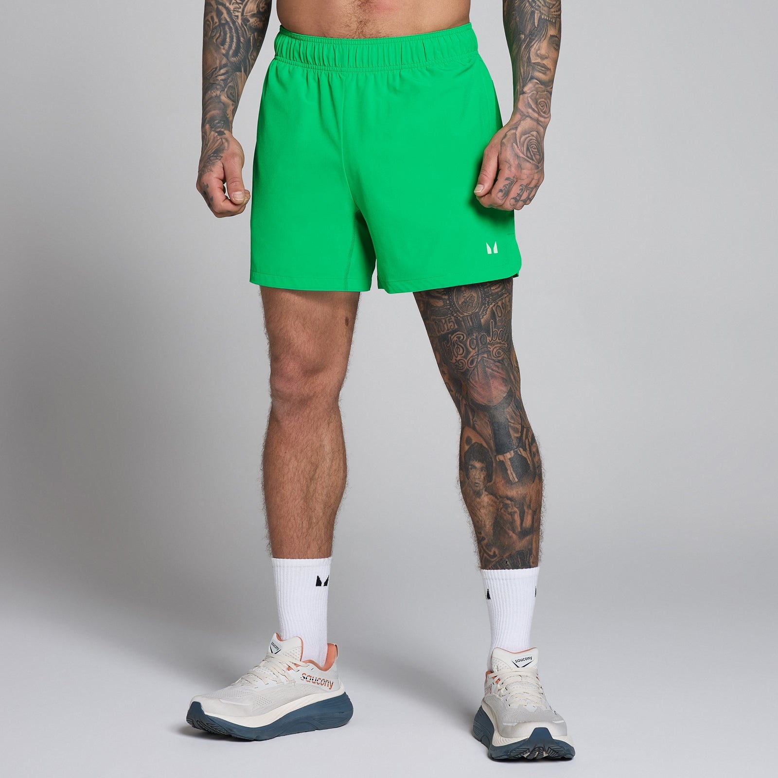★新品・未使用・送料込★ENNOY Nylon Shorts GREEN M MP Men's Training 5
