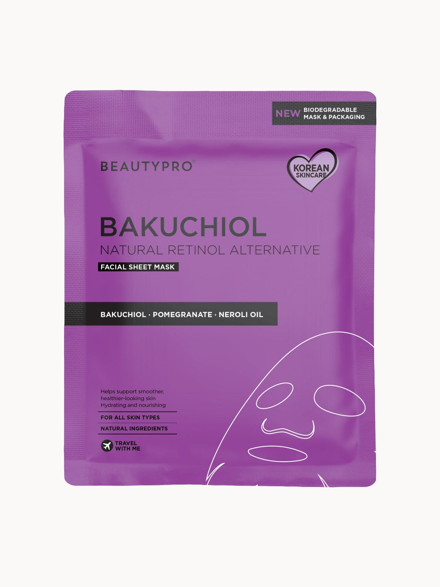 BEAUTYPRO Bakuchiol Face Mask 22ml