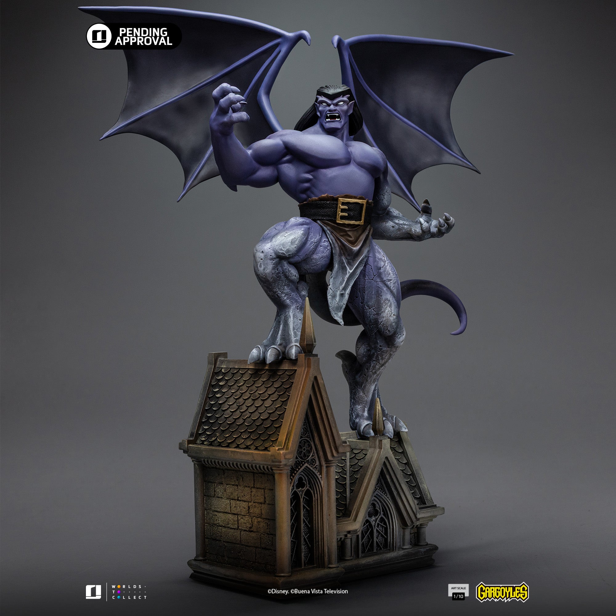 あ*ょ様 HuGE gagogogo barbarossa gargoyle 凛 Iron Studios Gargoyles Goliath Art Scale 1/10 Scale Statue