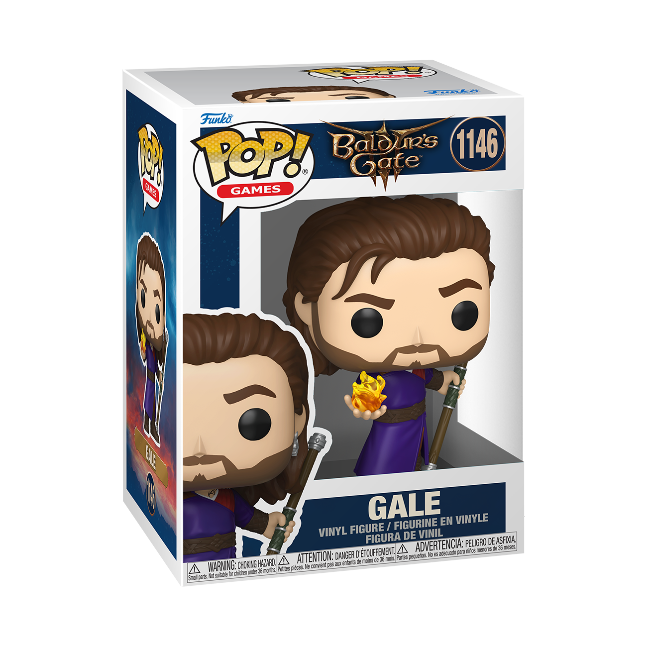 Baldur's Gate 3 Gale Funko POP Vinyl | Zavvi UK