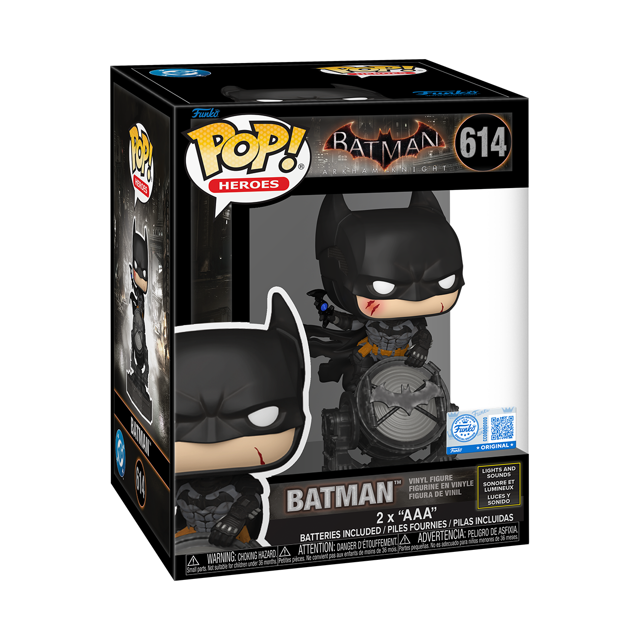 DC Heroes Funko POP! Batman Premium SFX Vinyl Figure | Zavvi UK