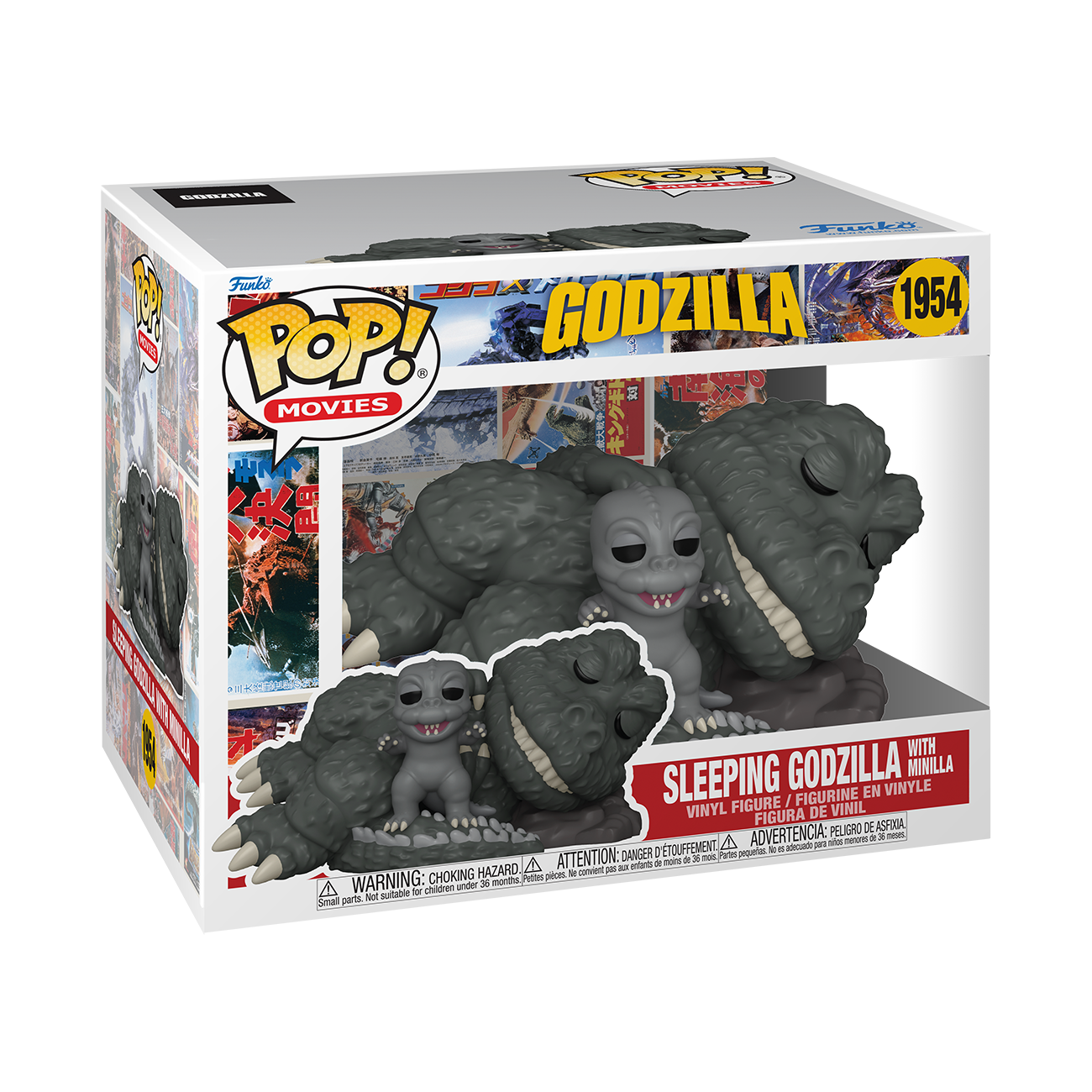 POP Super Sleeping Godzilla with Mini Funko POP Vinyl | Zavvi UK