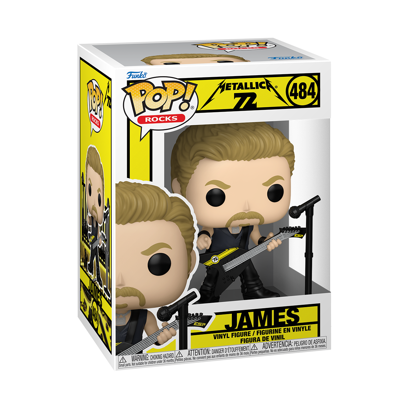 POP Rocks Metallica James Funko POP Vinyl | Zavvi UK