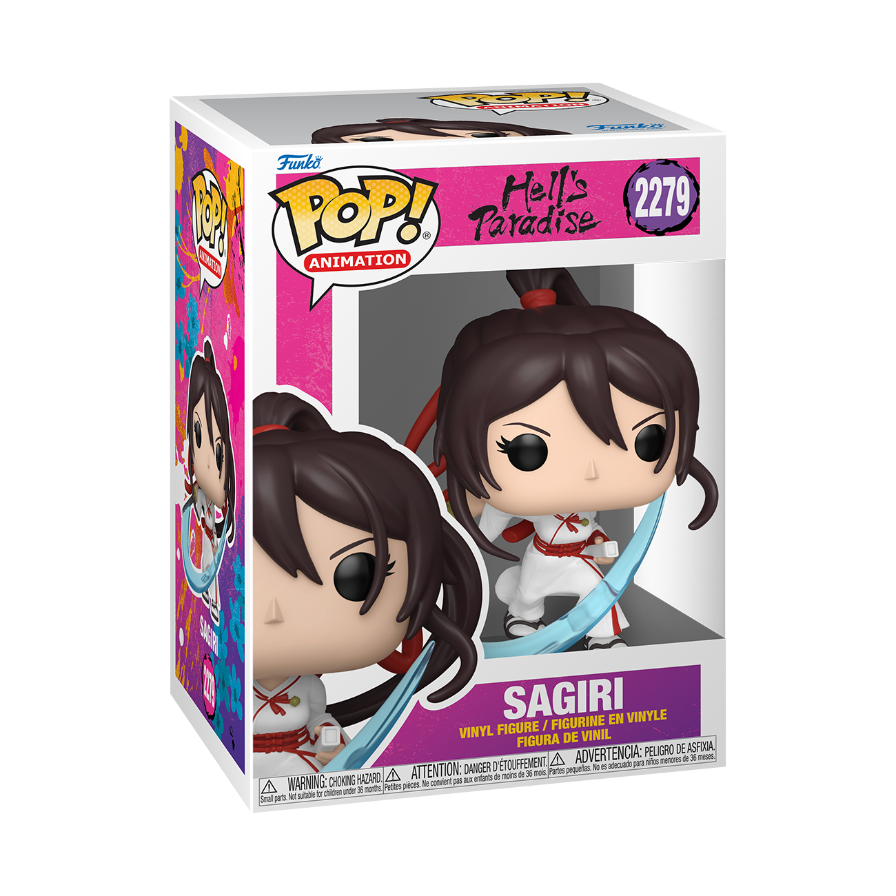 Hell's Paradise Jigokuraku Funko POP! Sagiri Vinyl Figure | Zavvi UK