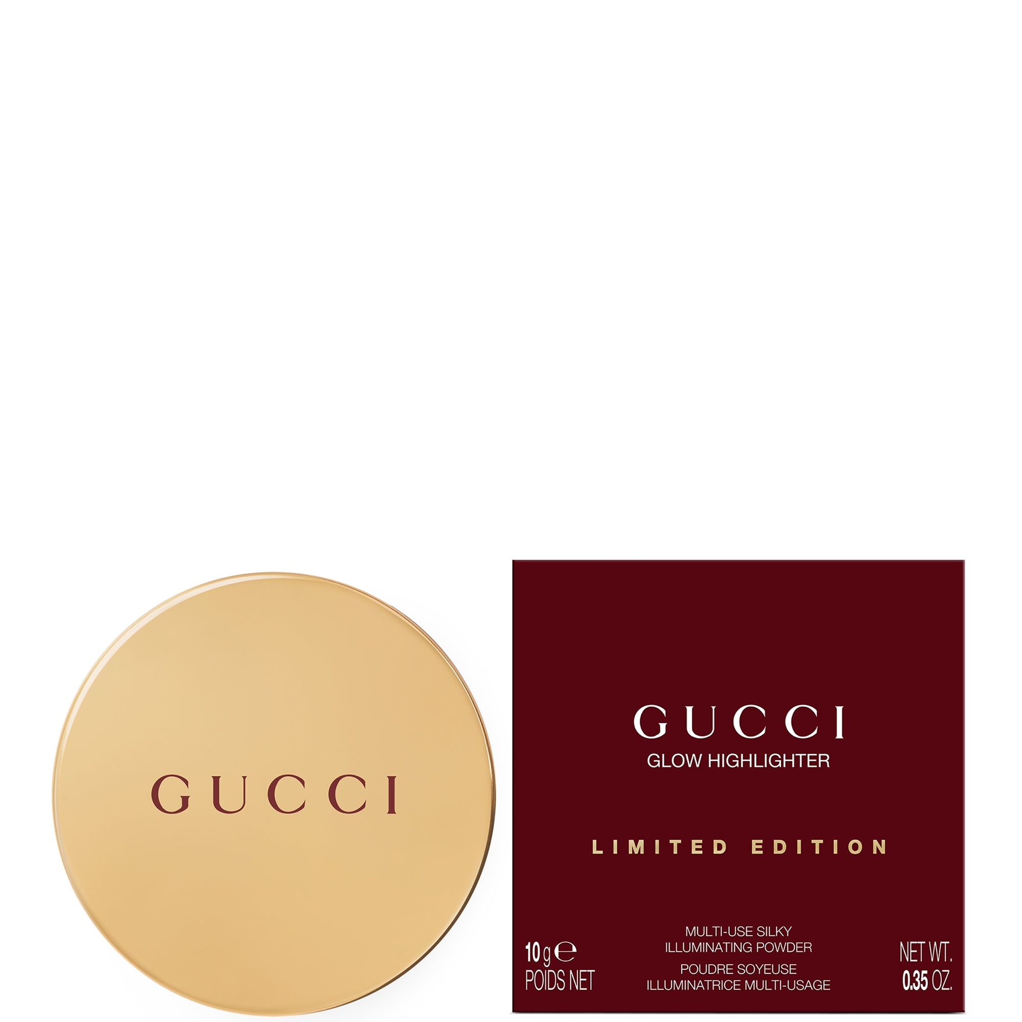 GUCCI GLOW HIGHLIGHTER 限定版 10g 06 Gucci Glow Highlighter Limited Edition - 06 - Arctic Pink, 10g