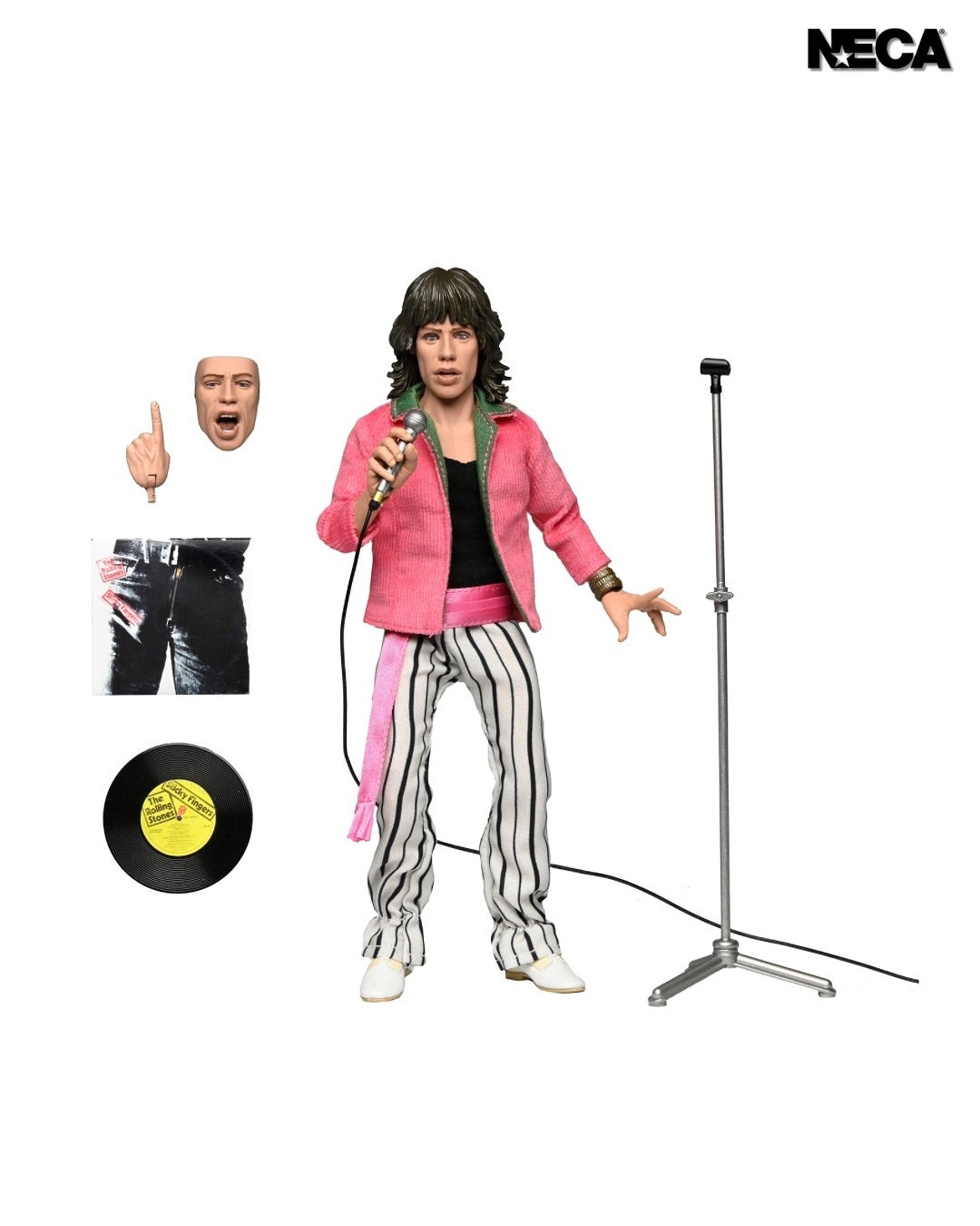 NECA - ROLLING STONES KEITH RICHARDS (1975) 8 INCH CLOTHED ACTION