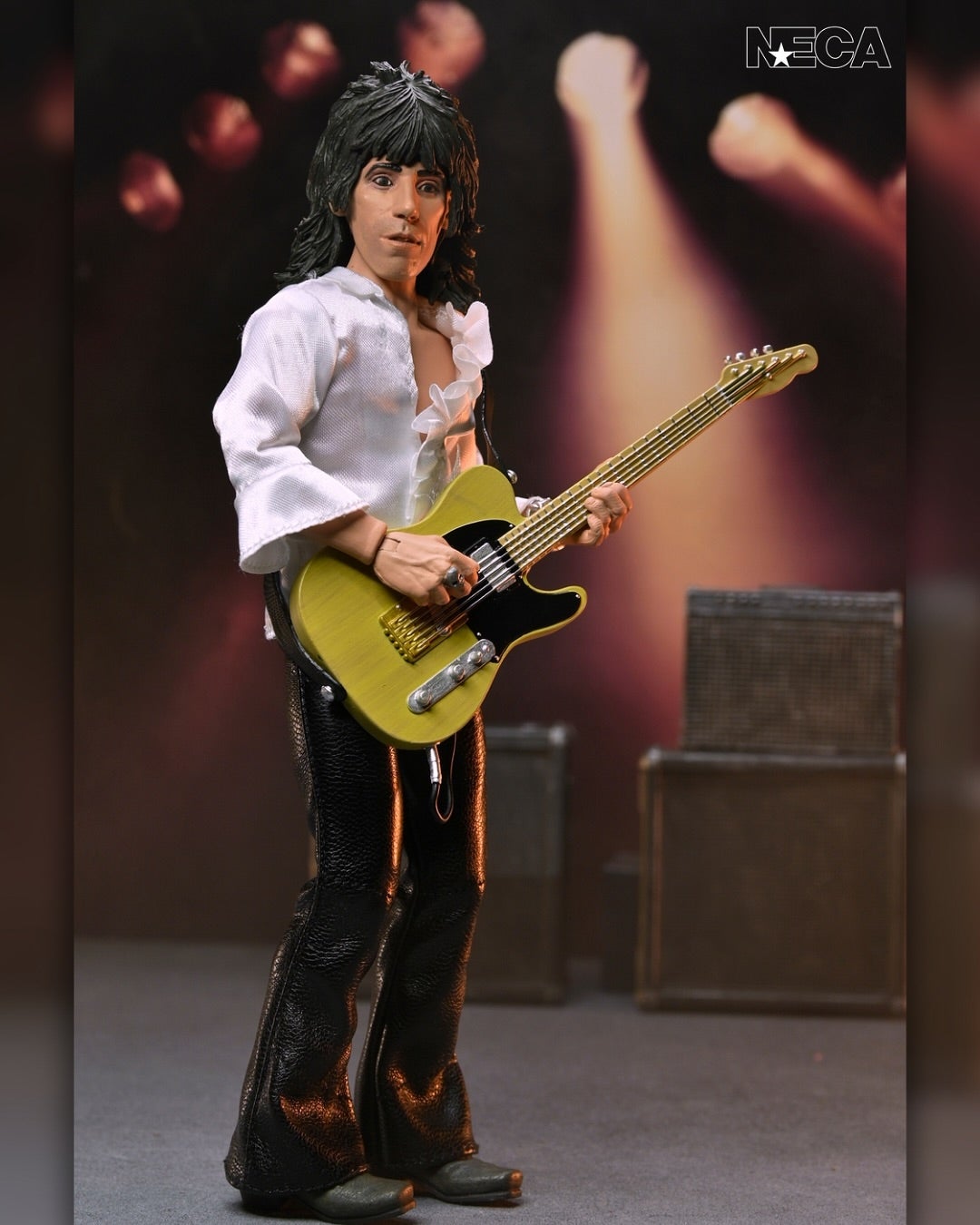 NECA - ROLLING STONES MICK JAGGER (1975) 8 INCH CLOTHED ACTION